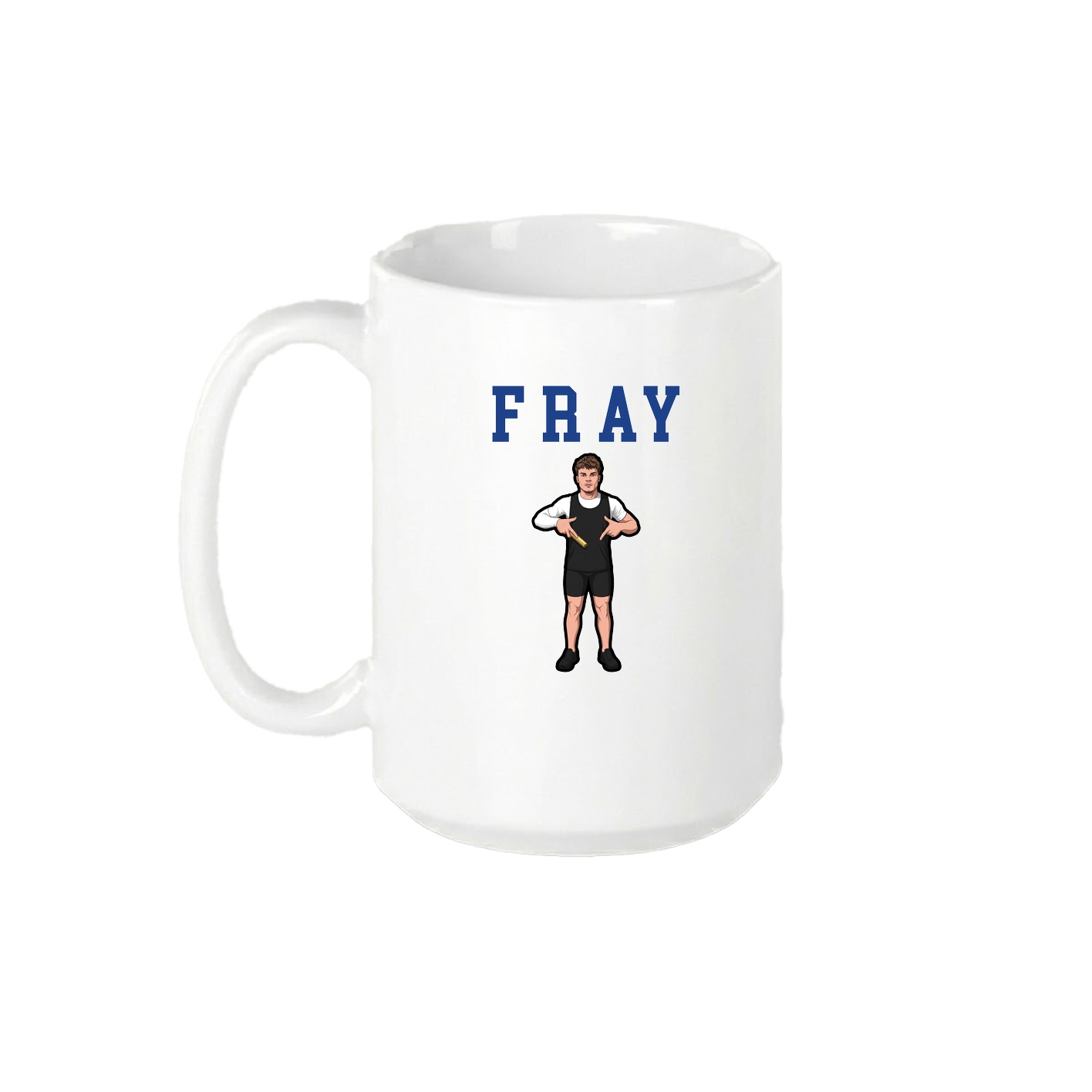 15oz Coffee Mug — Shirsey in White