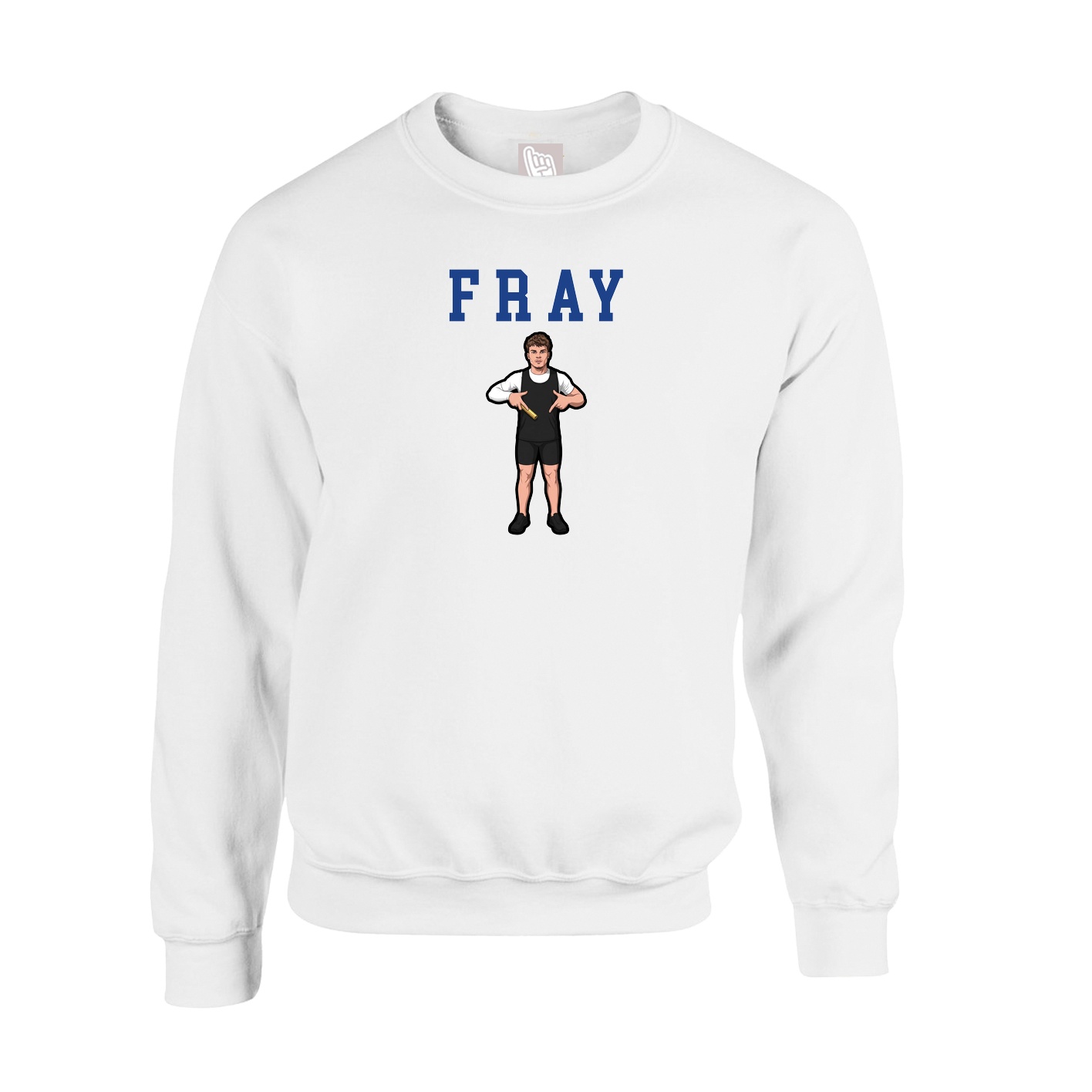 Fleece Crew — Shirsey in White