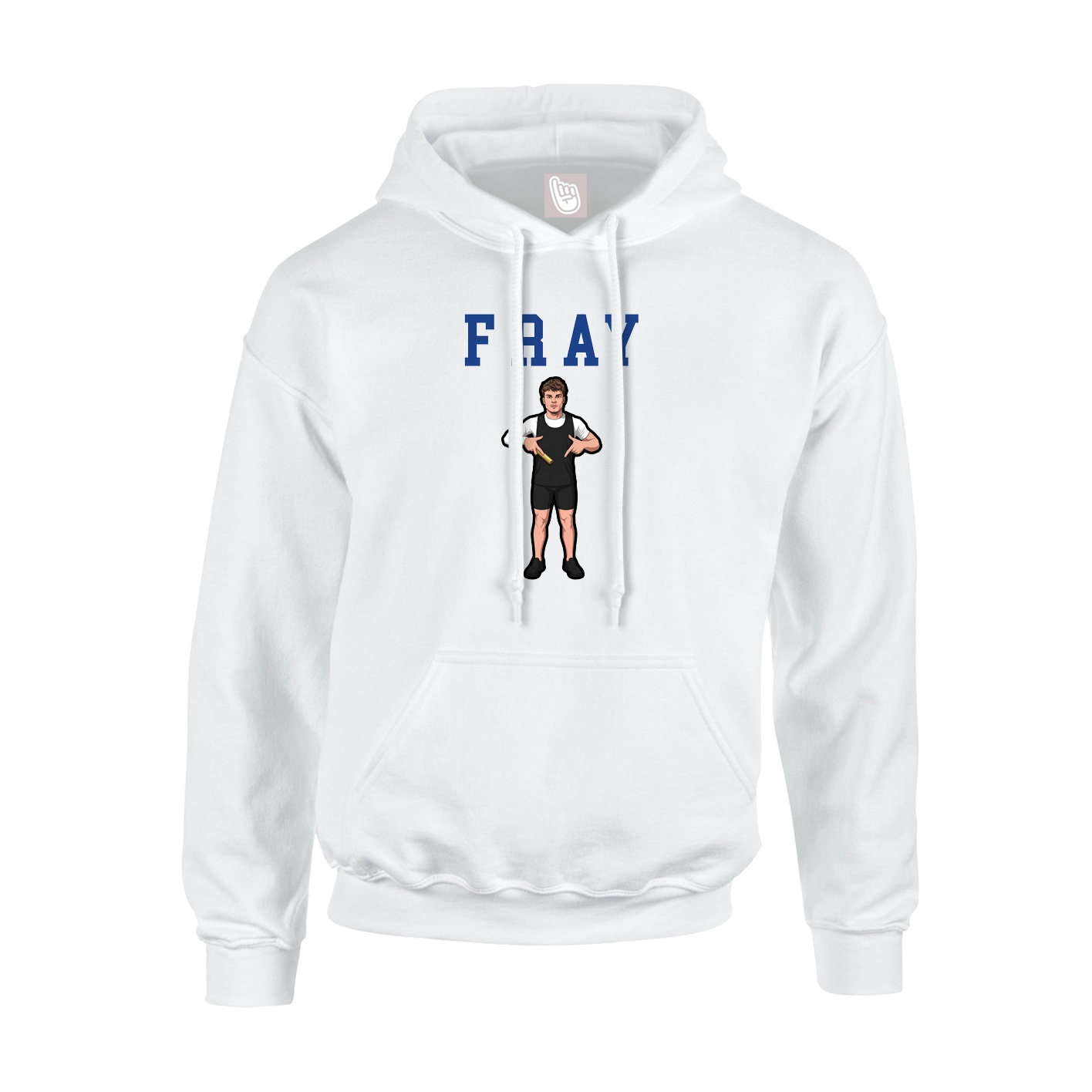 Youth Hoodie — Shirsey in White