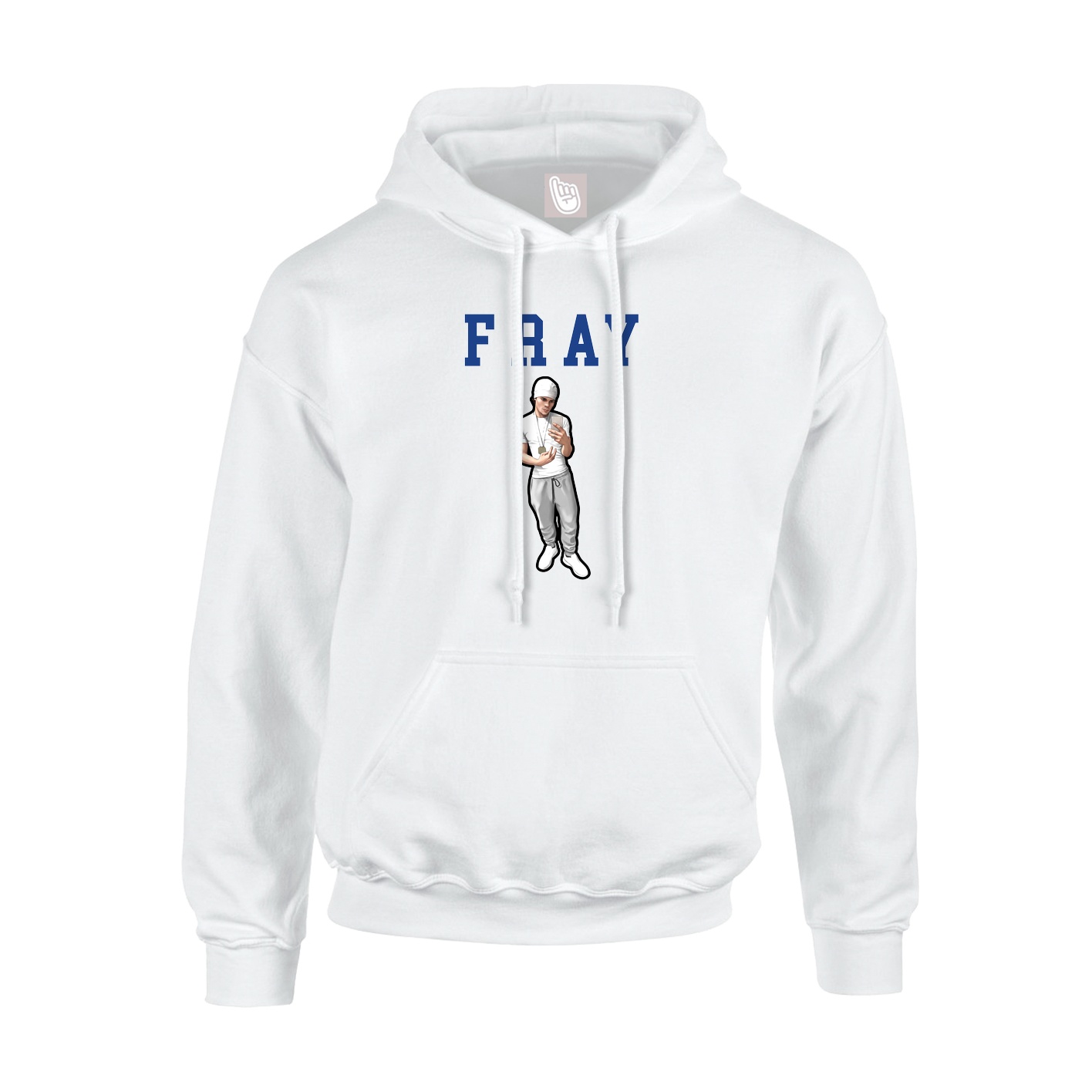 Youth Hoodie — Shirsey in White
