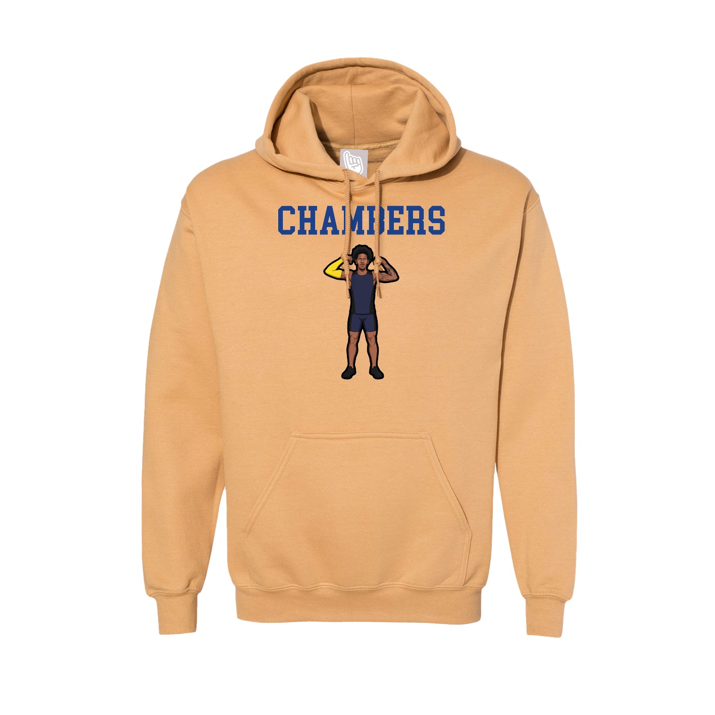 Hoodie — Shirsey in Vegas Gold