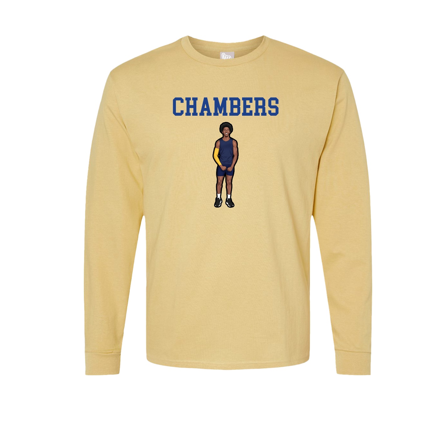 Long Sleeve Tee — Shirsey in Vegas Gold