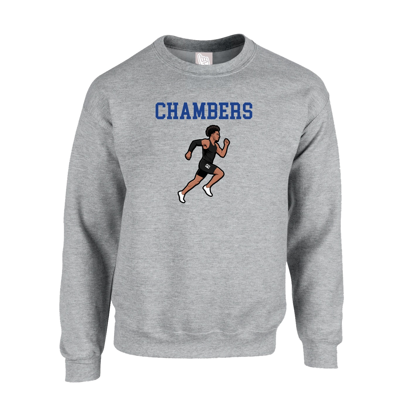 Fleece Crew — Shirsey in Grey