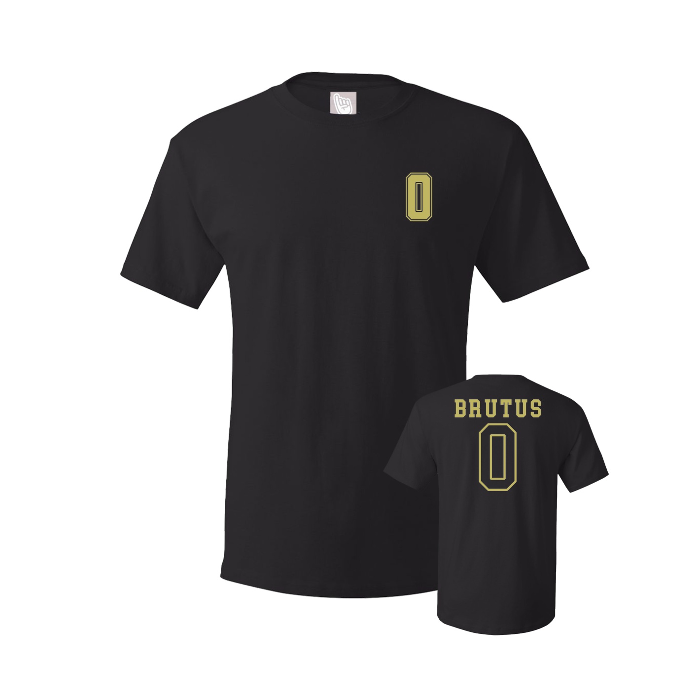 Youth Tee — Chest Back in Black
