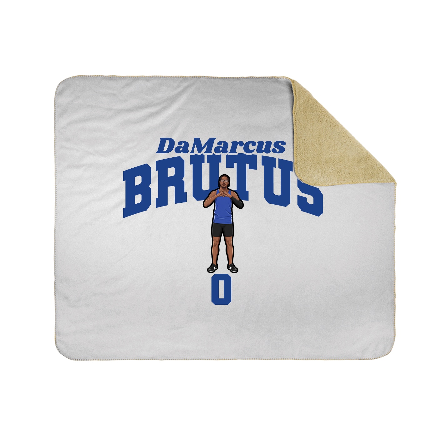 Throw Blanket — Signature Arch in White