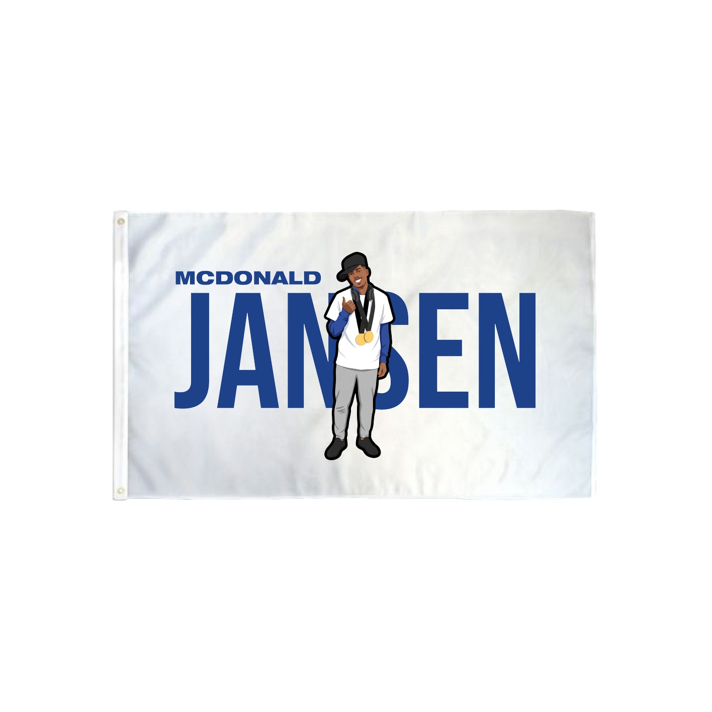 3x5 Flag — Player Name in Classic