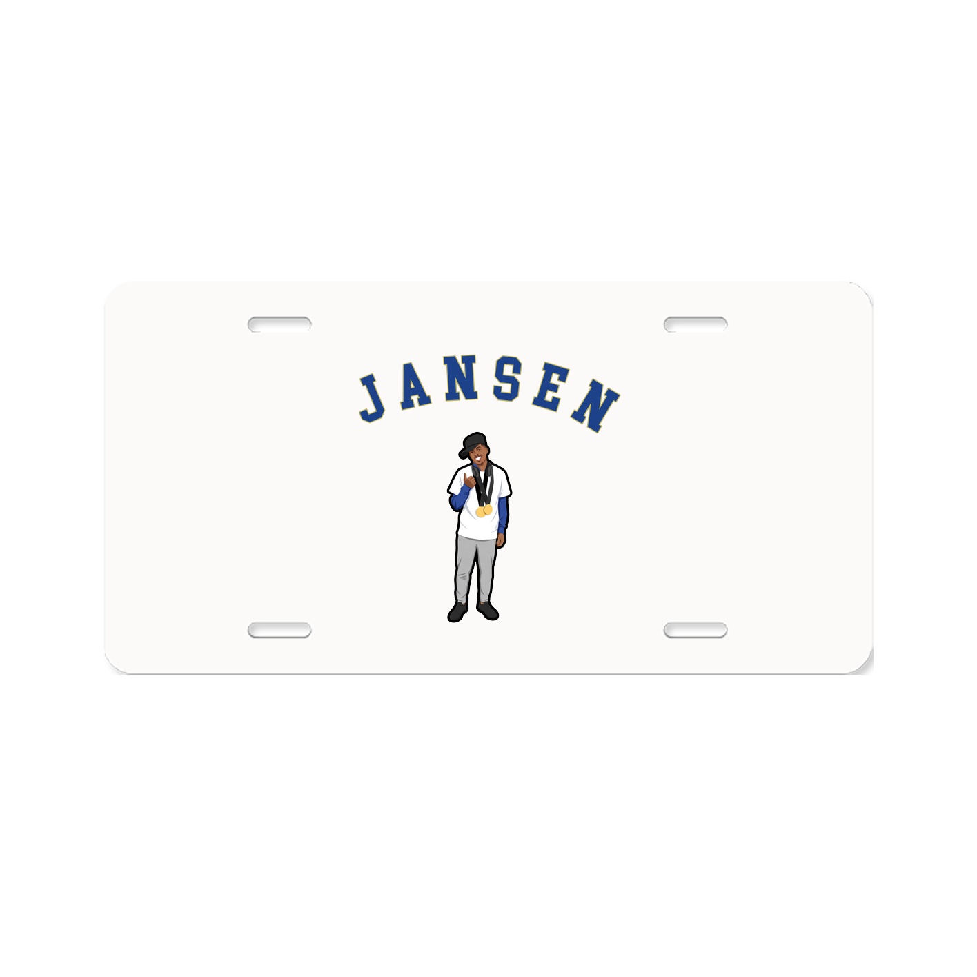 License Plate — Shirsey Arch in Classic