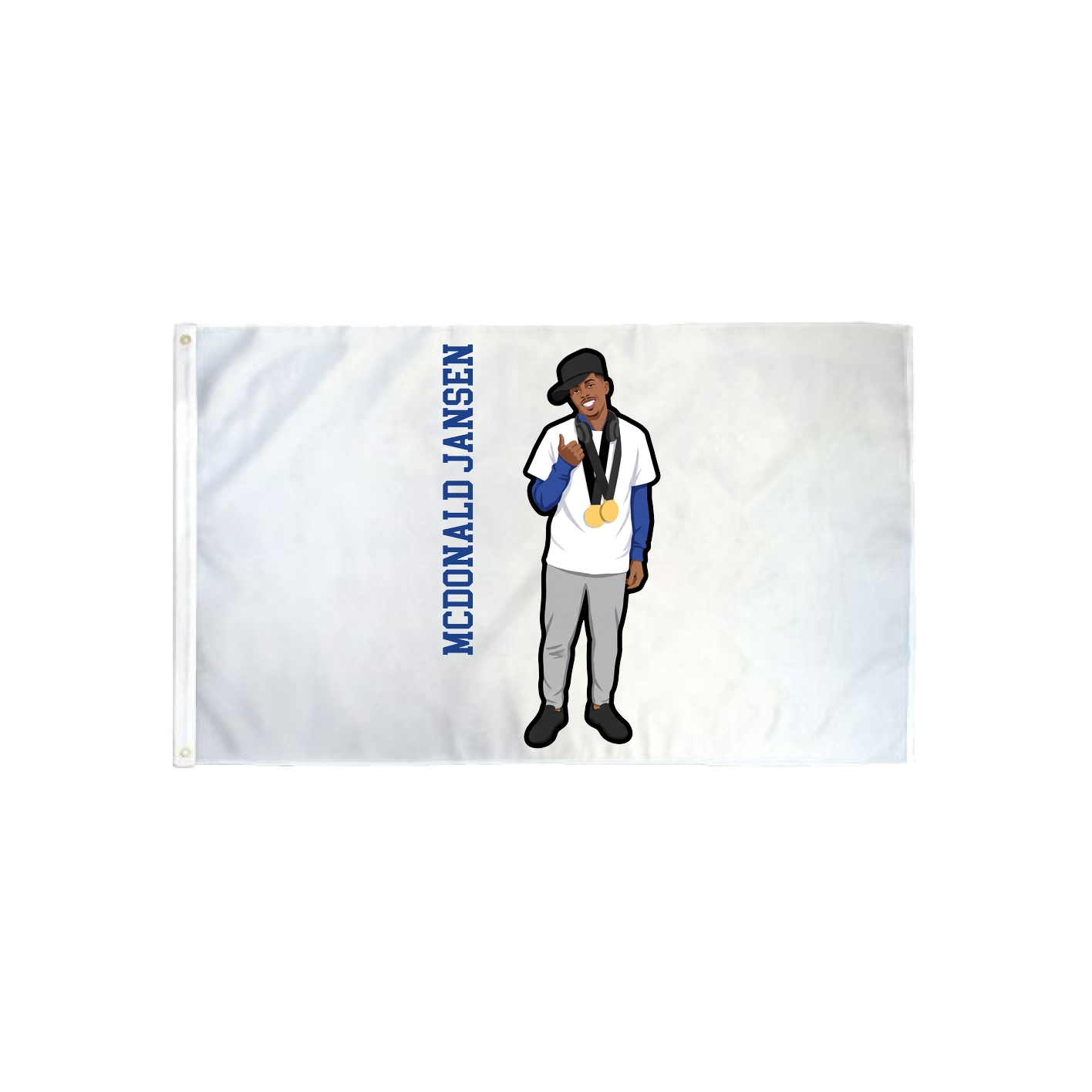 3x5 Flag — Name Vertical in Classic