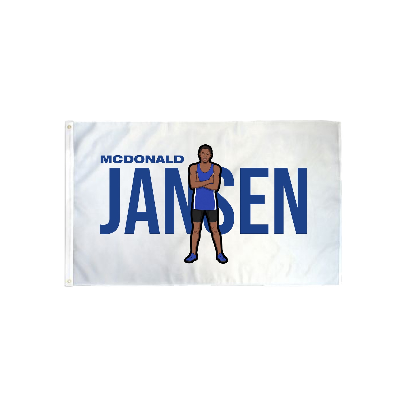 3x5 Flag — Player Name in Classic