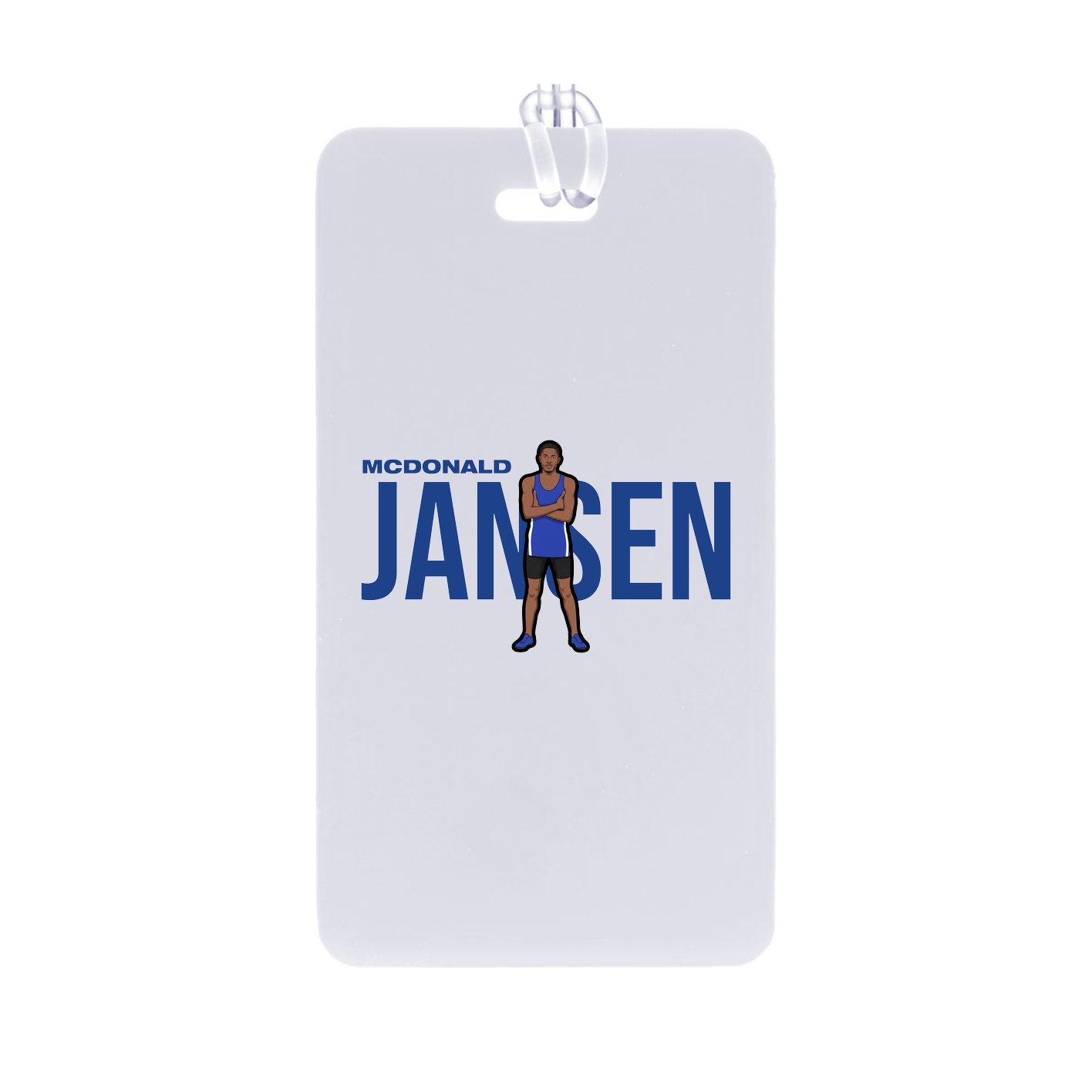 Bag Tag — Player Name in Classic