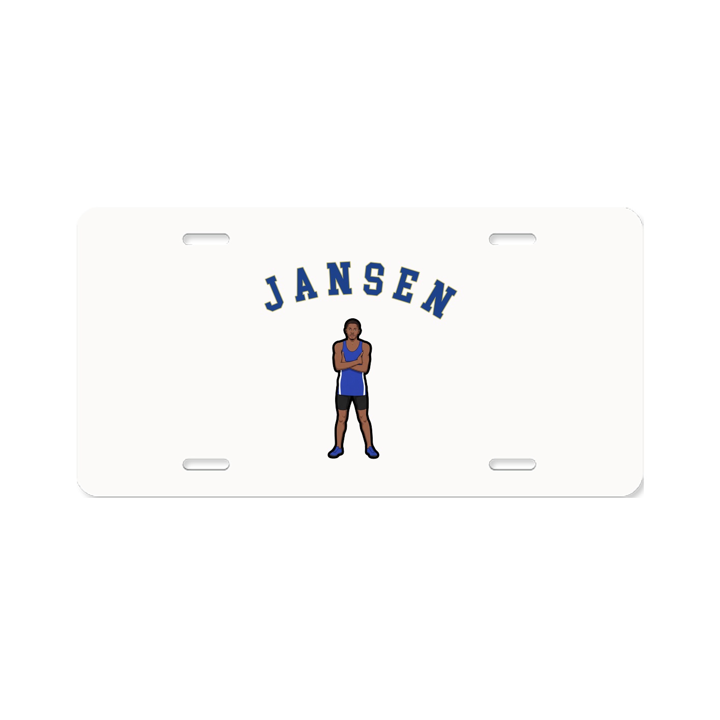 License Plate — Shirsey Arch in Classic