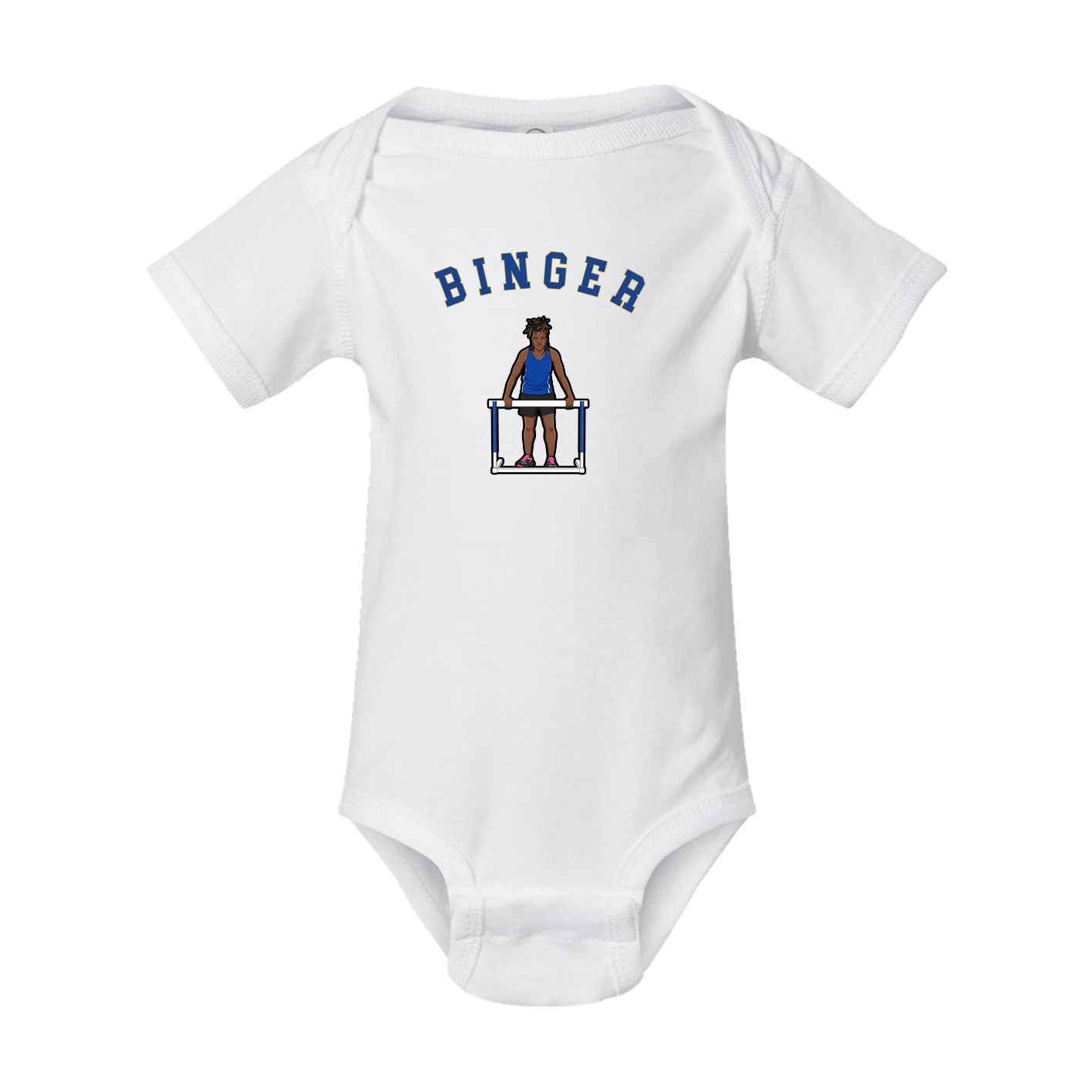 Baby Onesie — Shirsey Arch in White