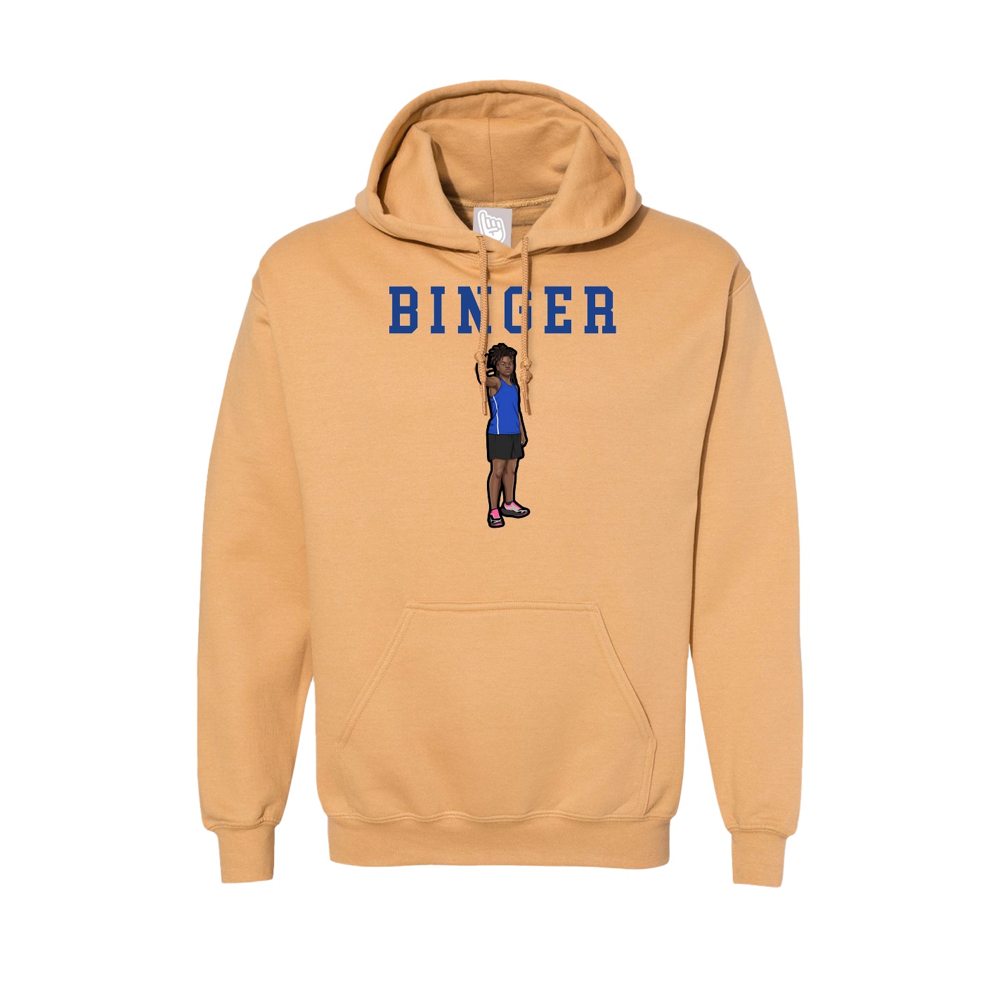 Hoodie — Shirsey in Vegas Gold