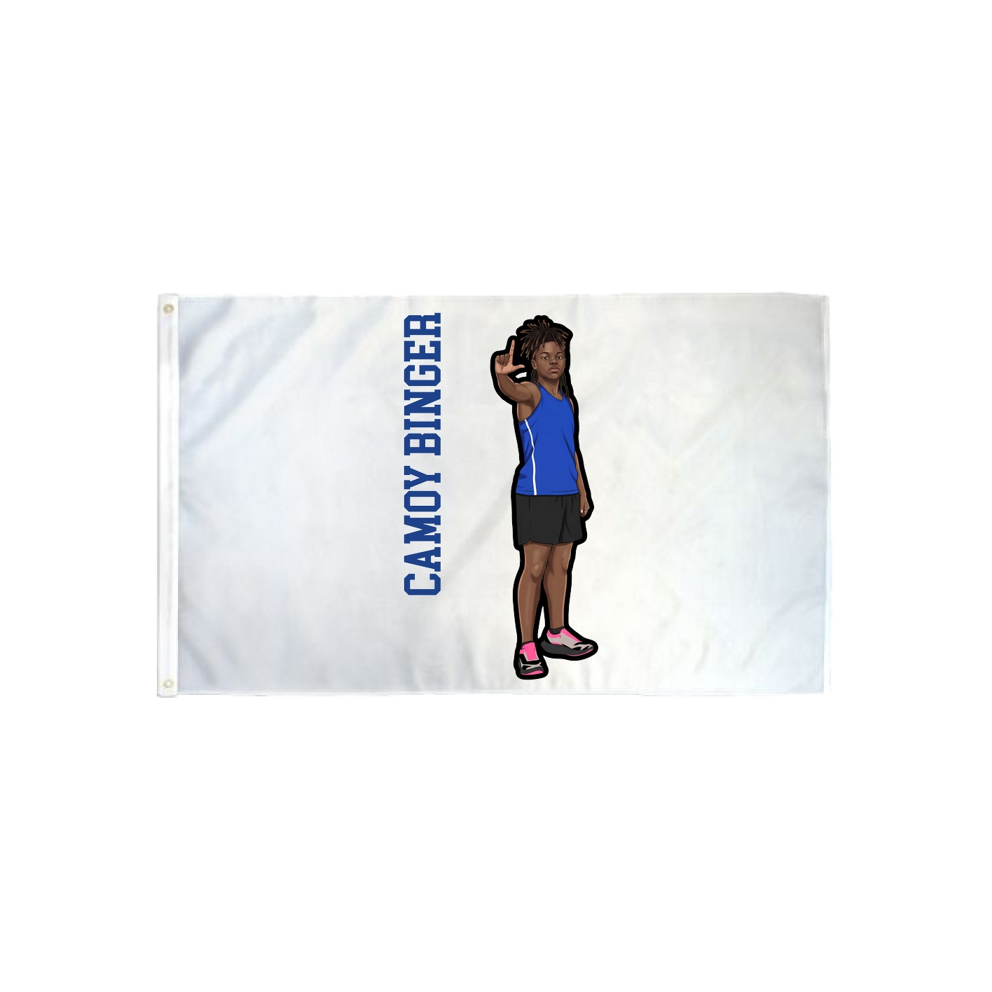 3x5 Flag — Name Vertical in Classic