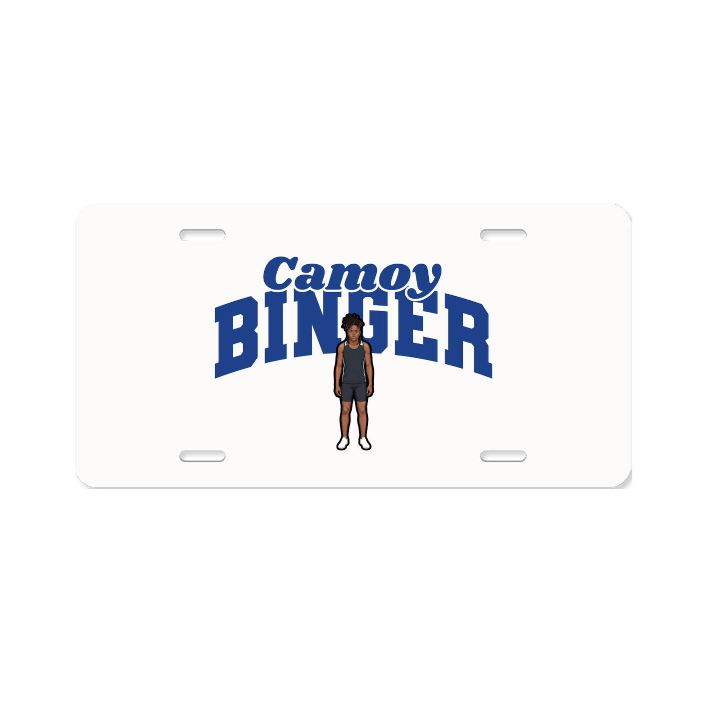License Plate — Signature Arch in Classic