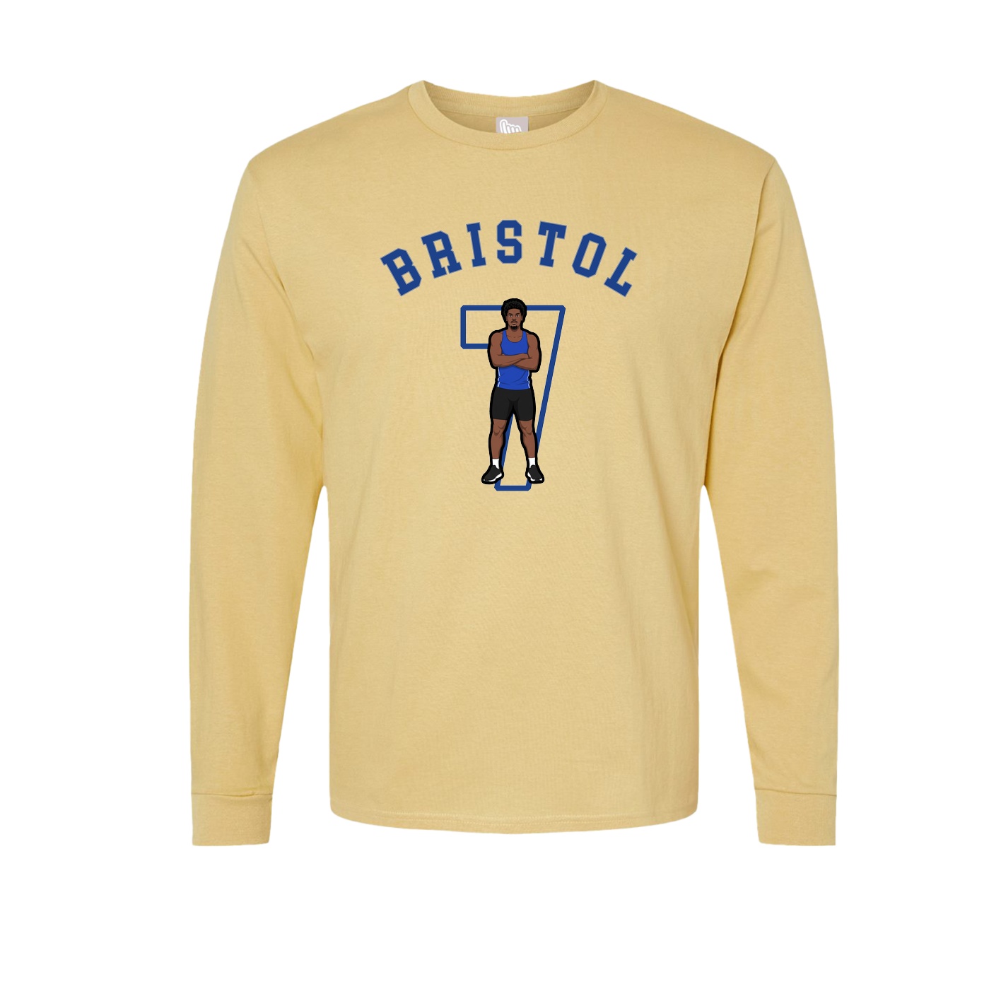 Long Sleeve Tee — Shirsey Arch in Vegas Gold