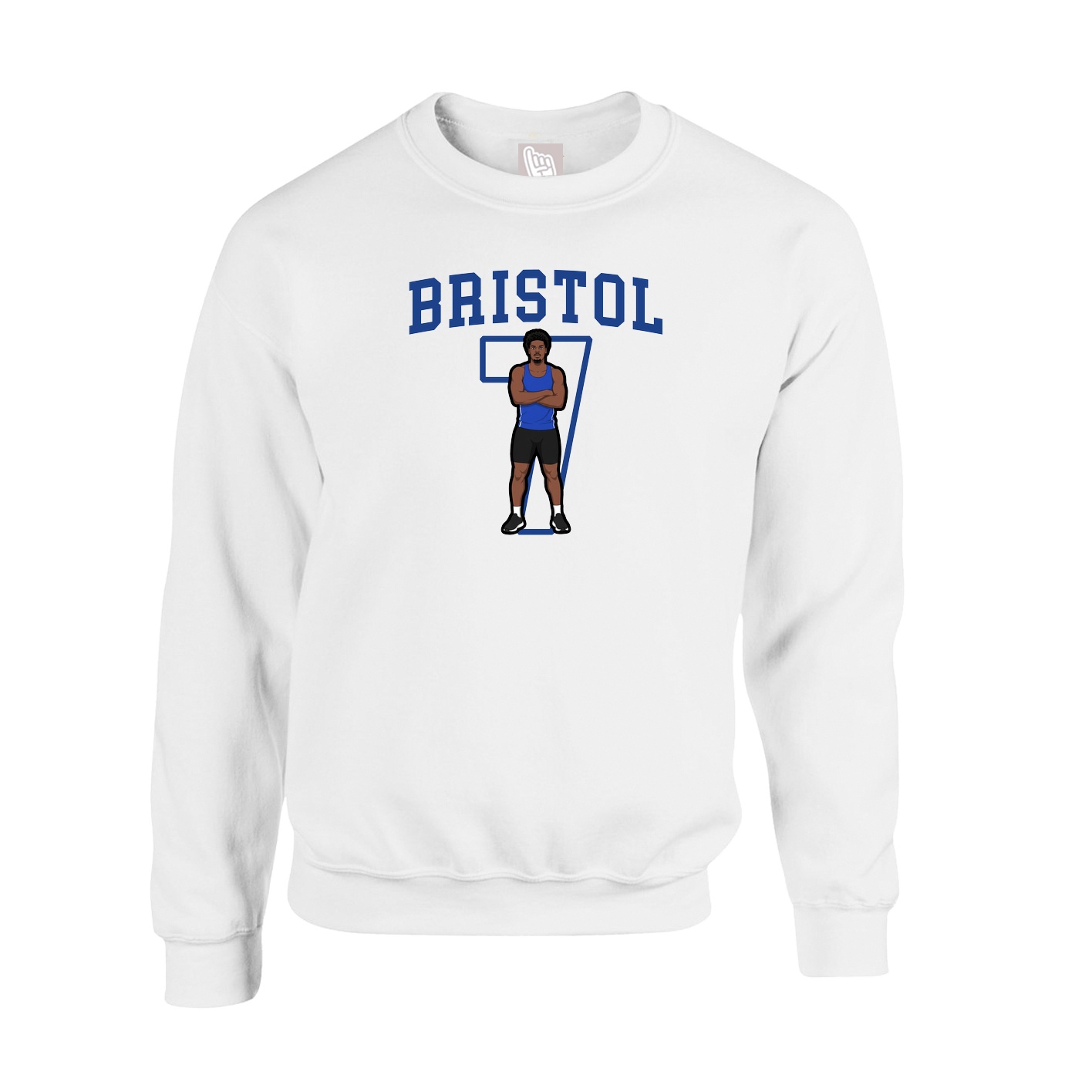 Fleece Crew — Shirsey in White