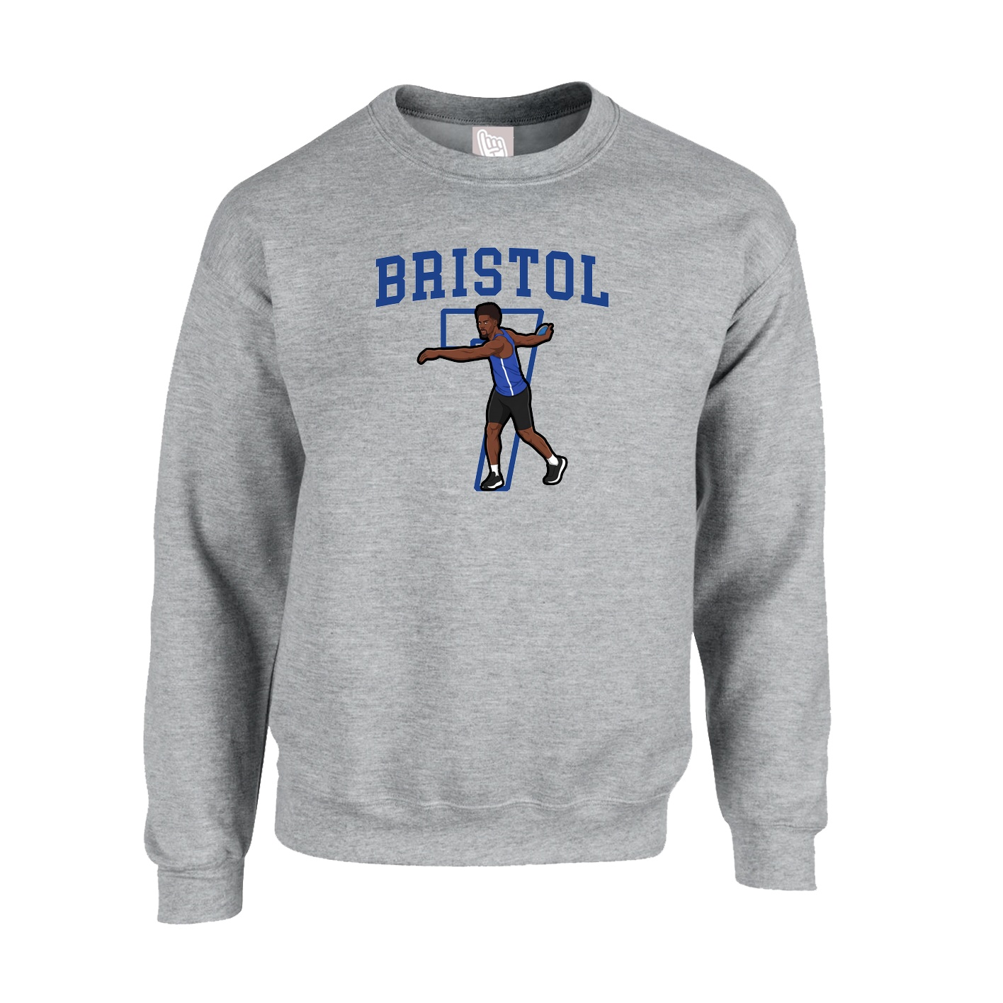 Fleece Crew — Shirsey in Grey