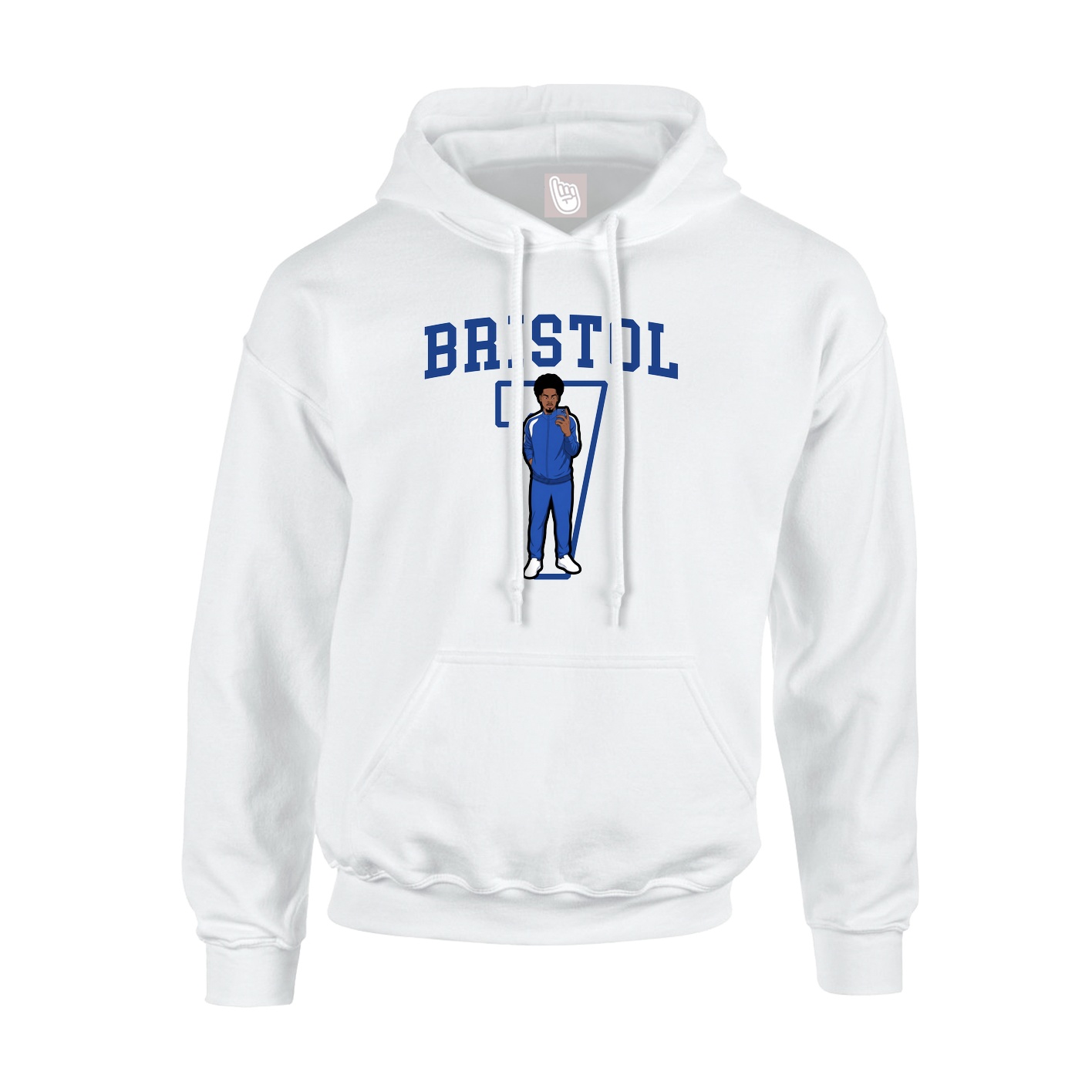 Youth Hoodie — Shirsey in White