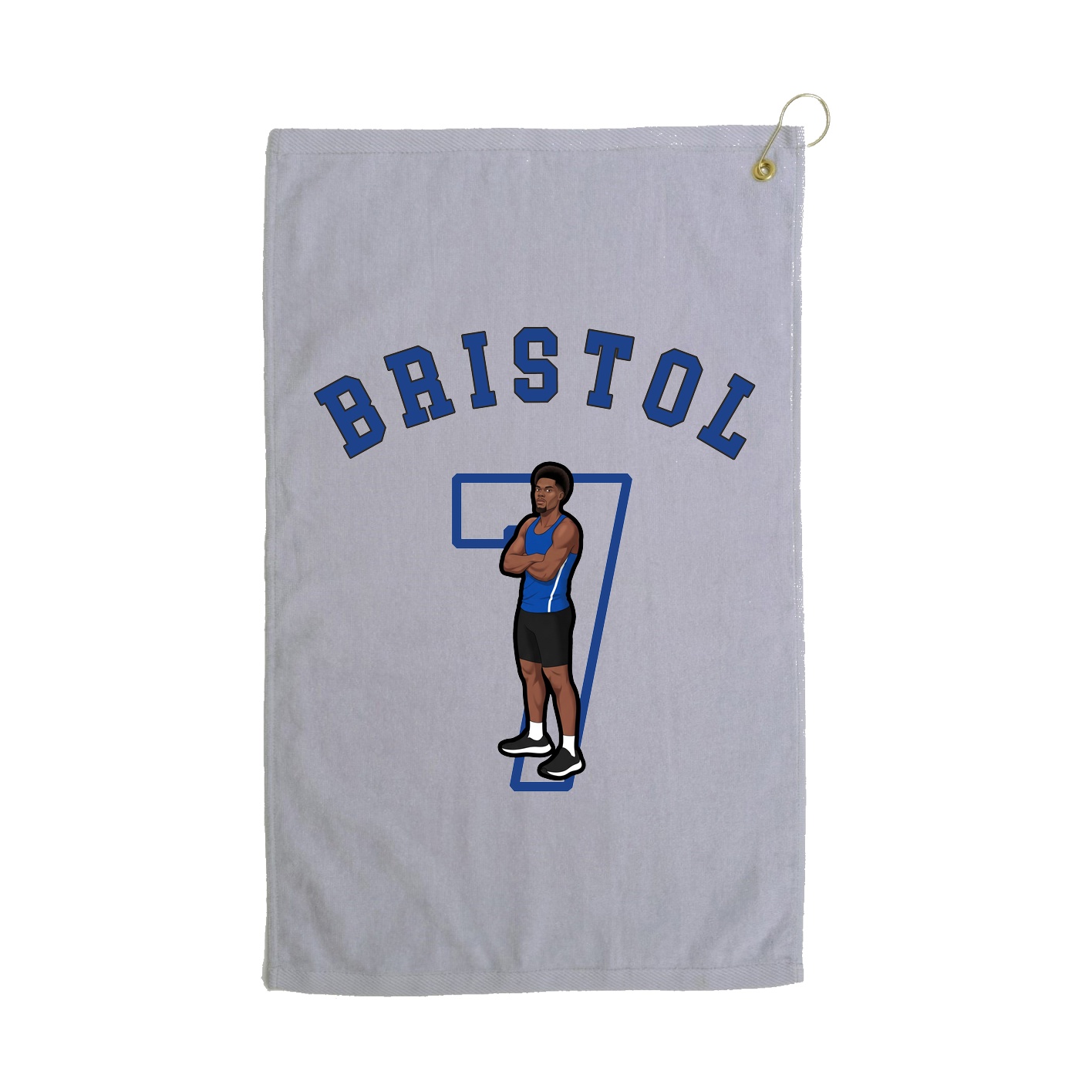 Golf Towel — Shirsey Arch in Grey