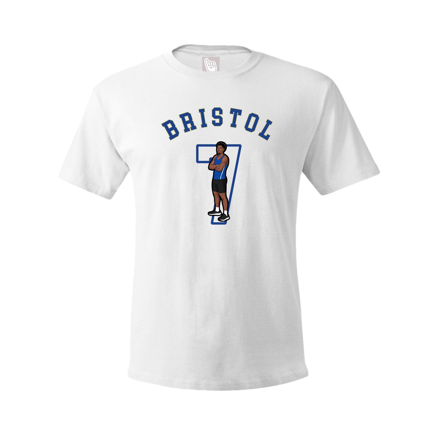 Tee — Shirsey Arch in White