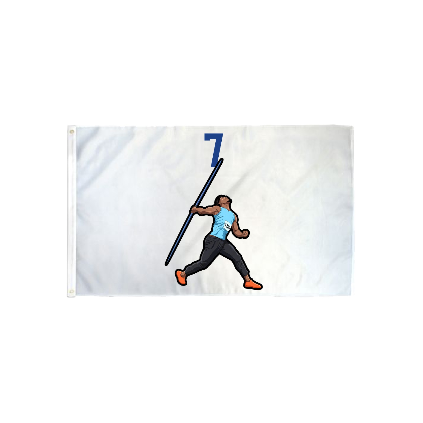 3x5 Flag — Number Top in Classic