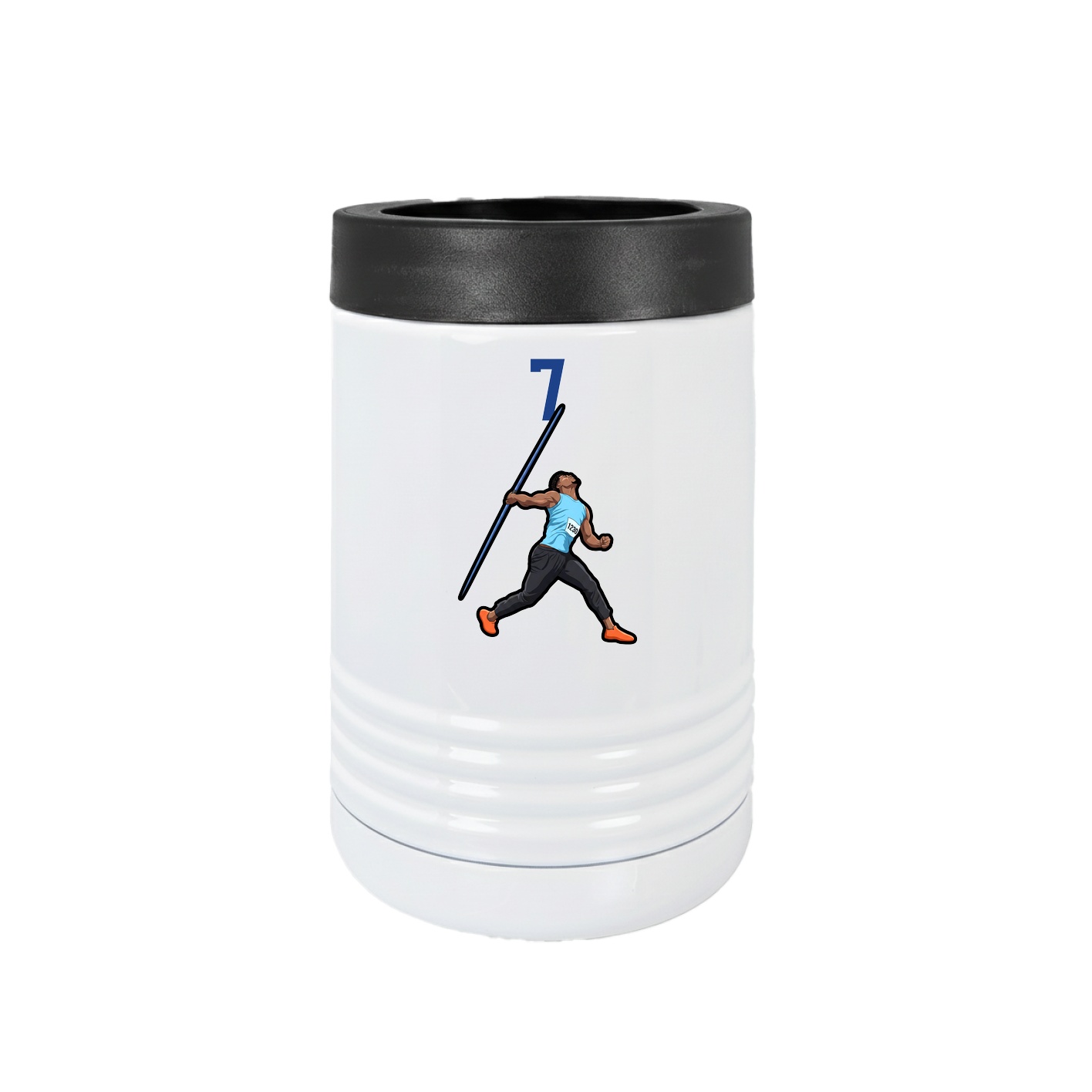Beverage Holder — Number Top in White