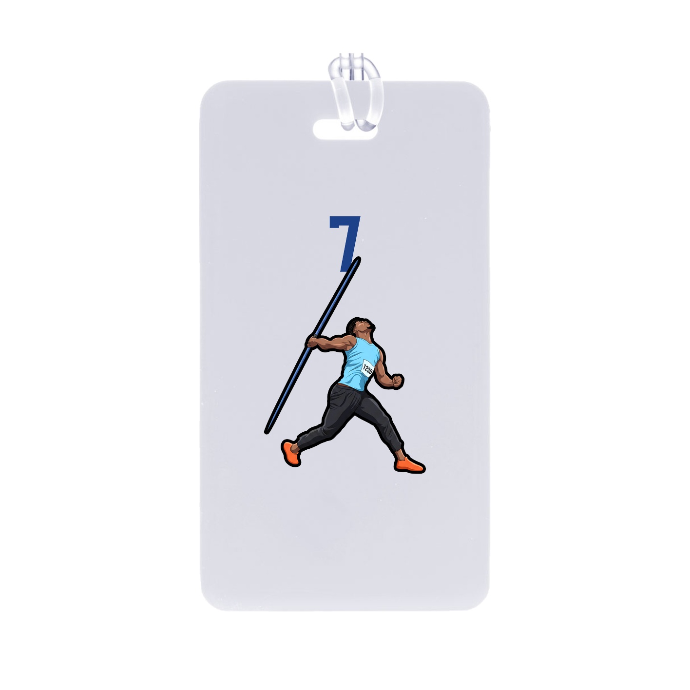 Bag Tag — Number Top in Classic