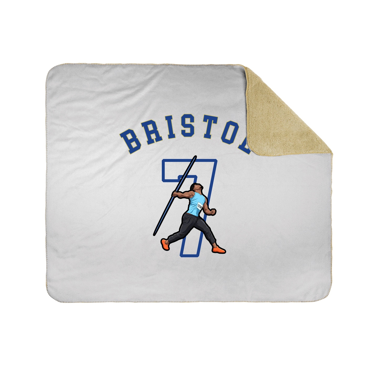 Throw Blanket — Shirsey Arch in White