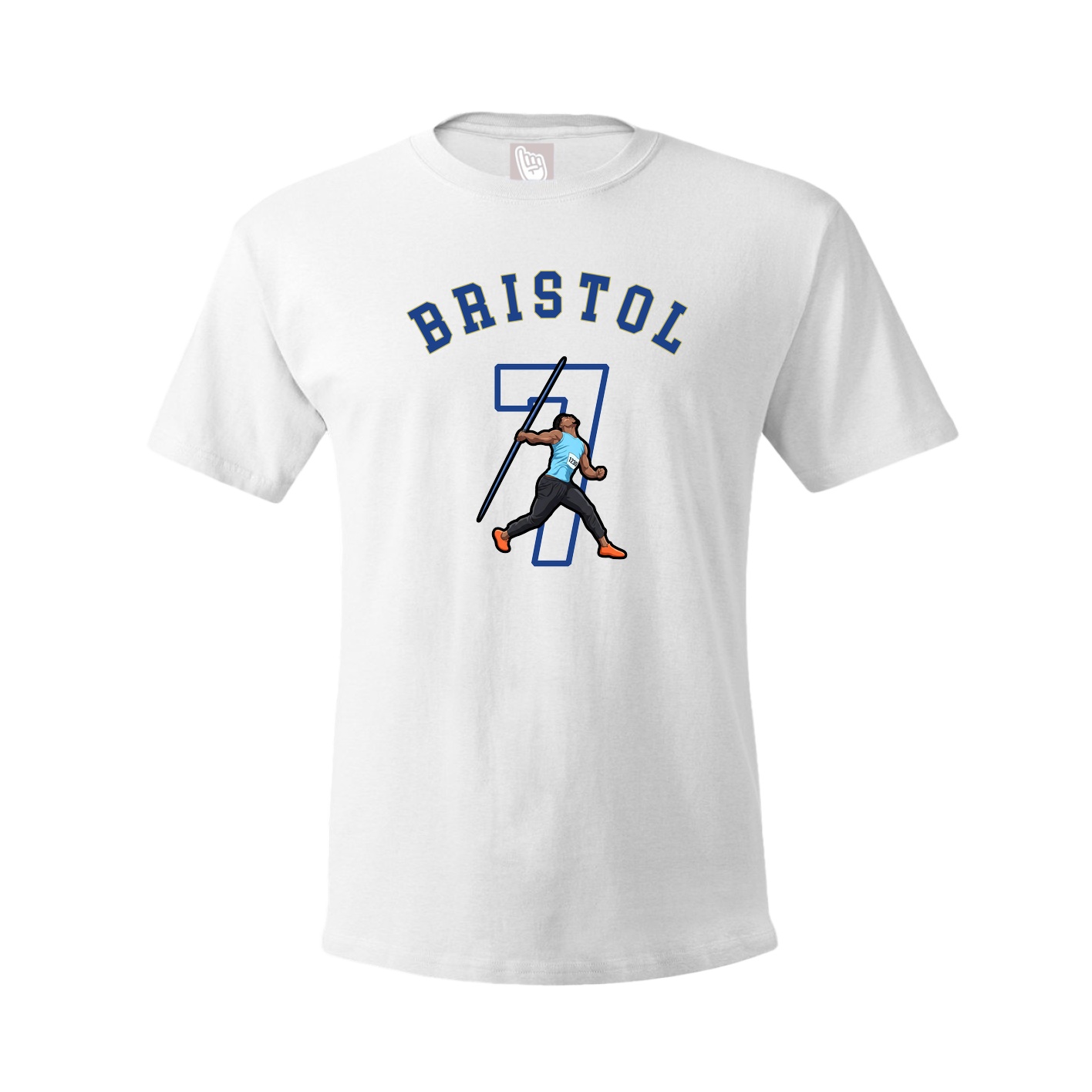 Youth Tee — Shirsey Arch in White
