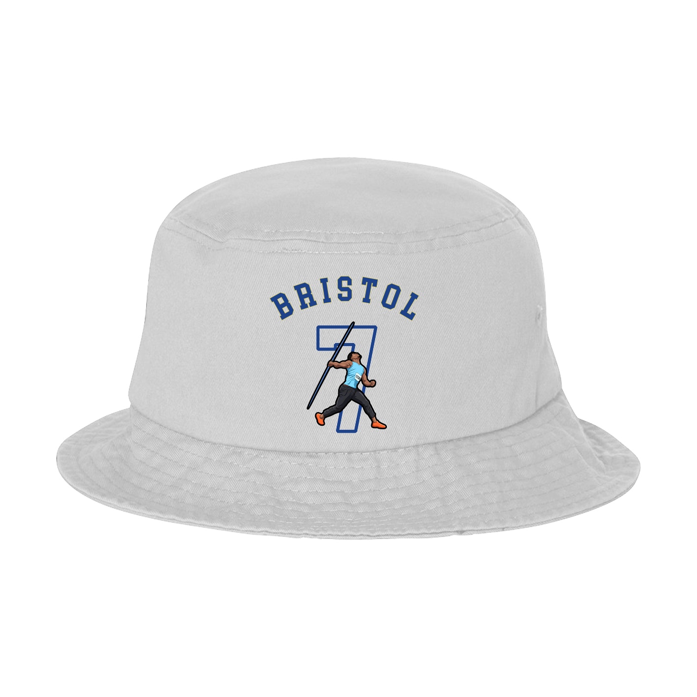 Bucket Cap — Shirsey Arch in White