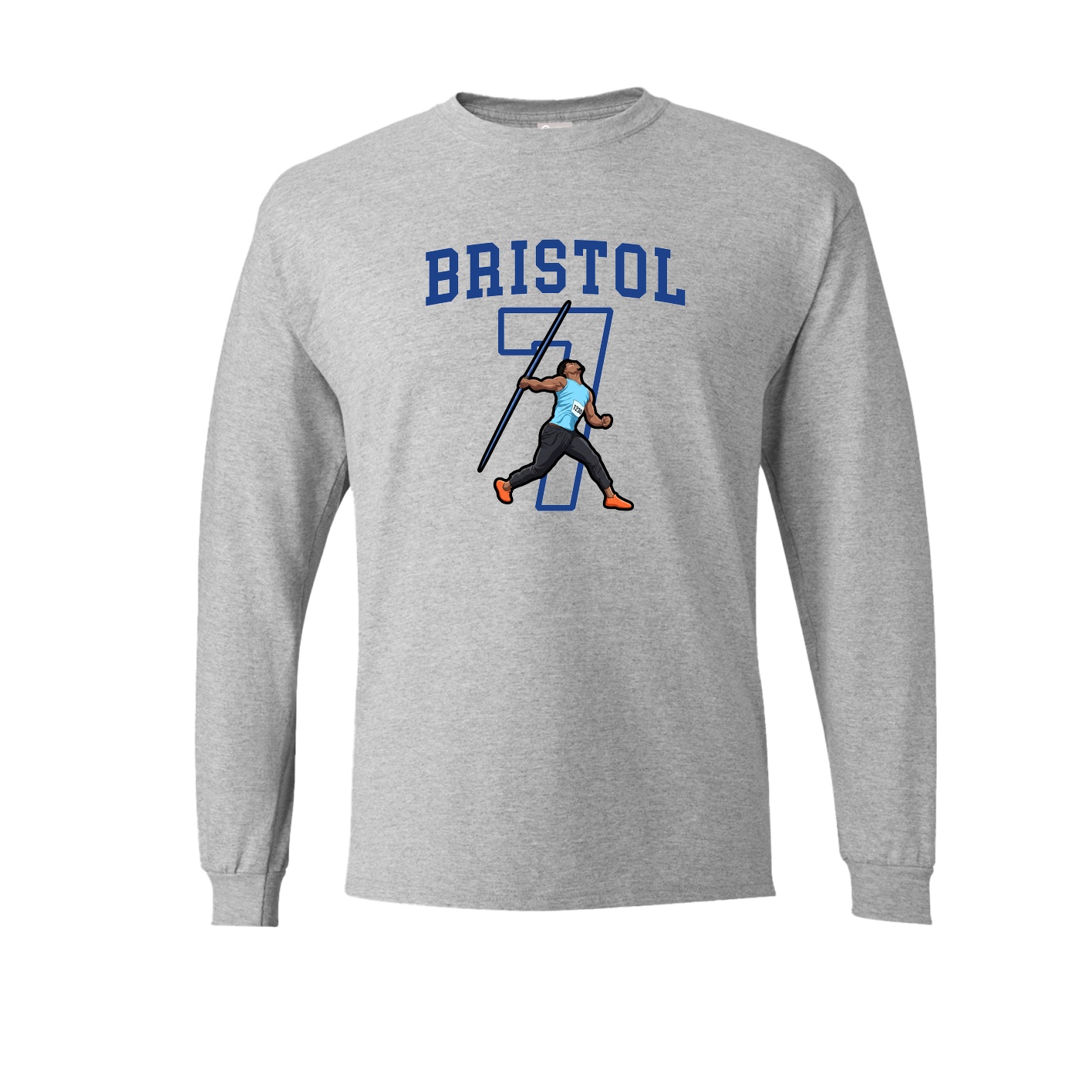 Long Sleeve Tee — Shirsey in Grey
