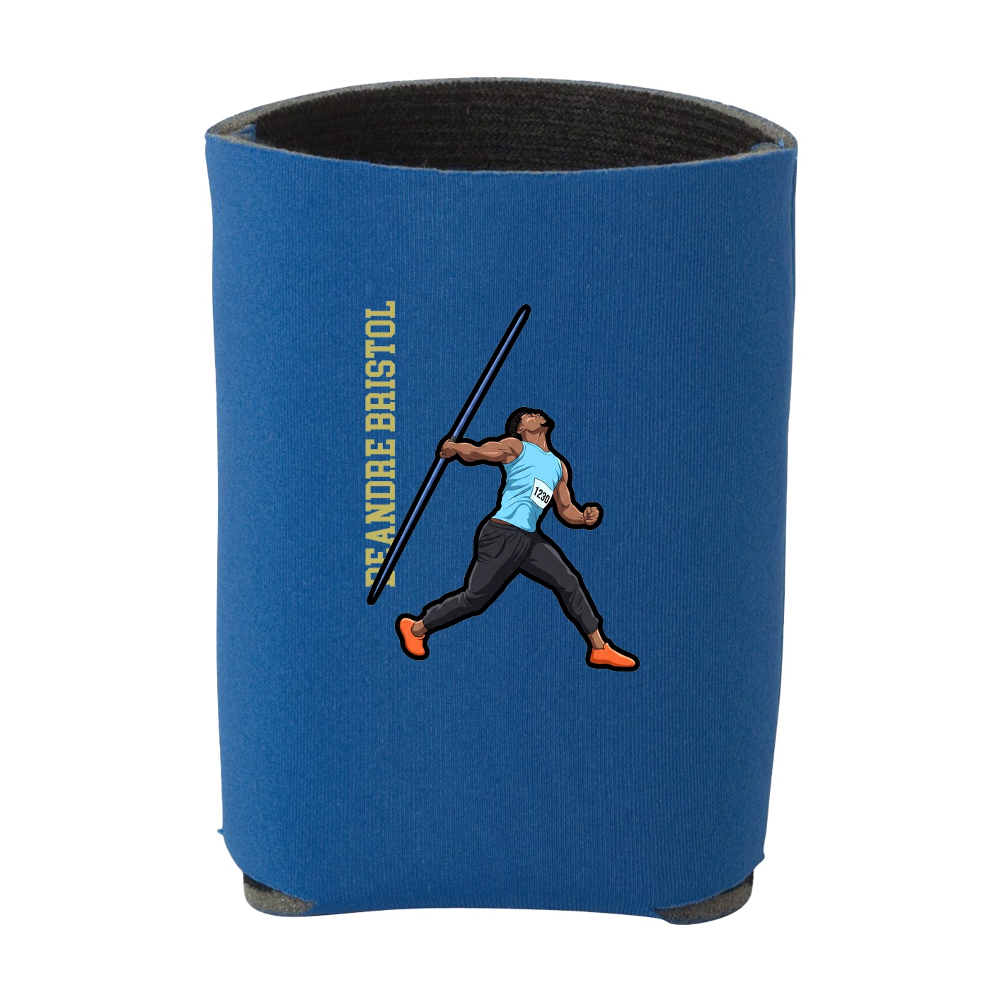 Can Holder — Name Vertical in Royal