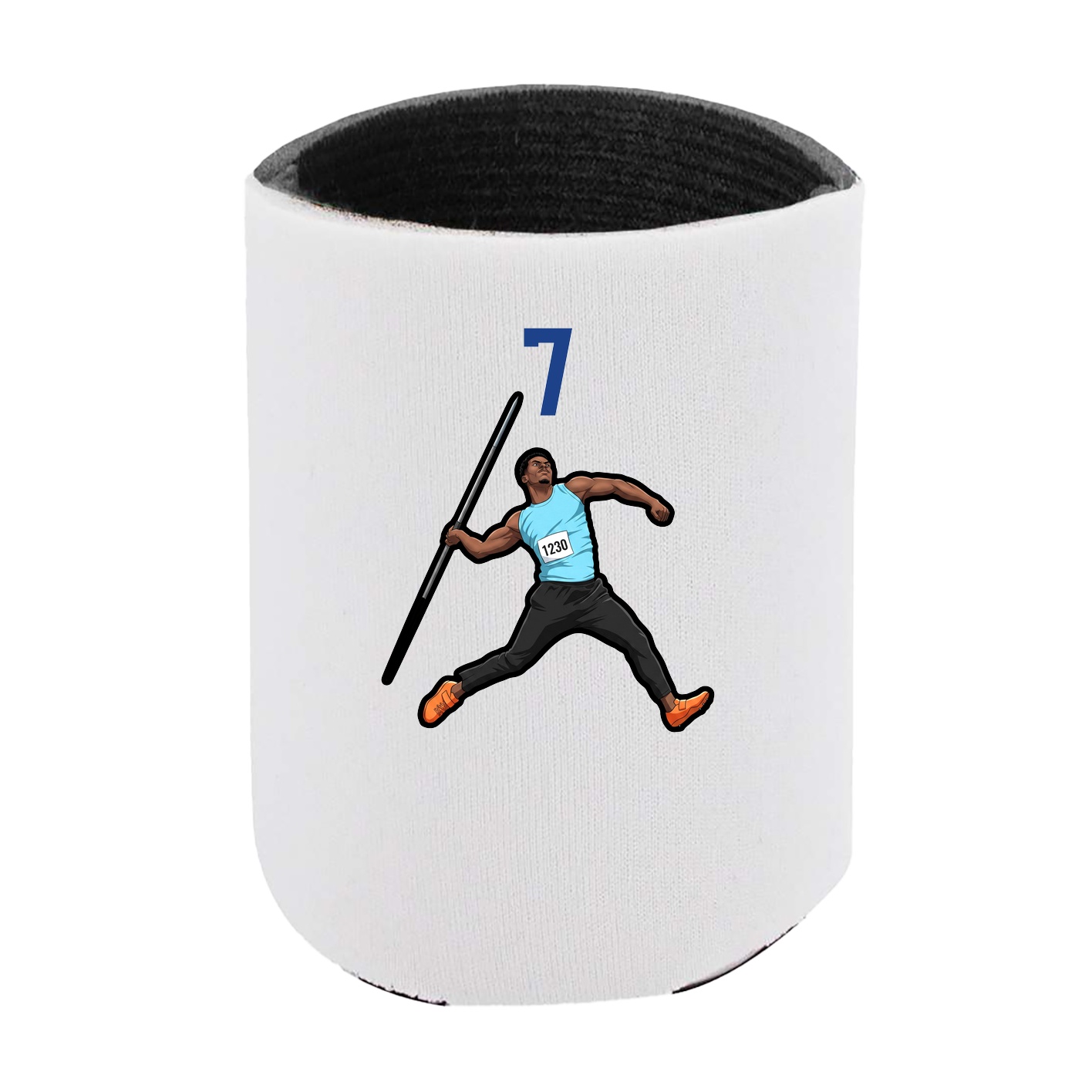 Can Holder — Number Top in White