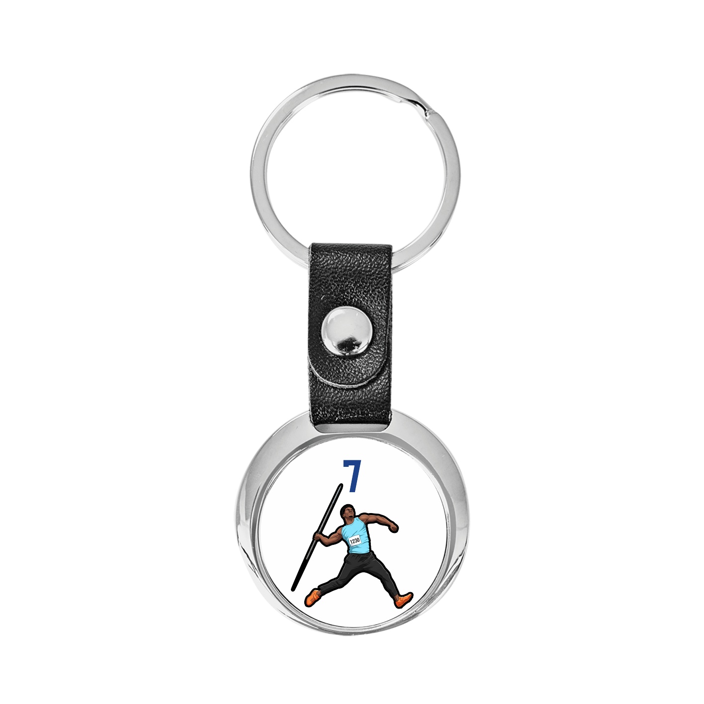 Key Chain — Number Top in Classic
