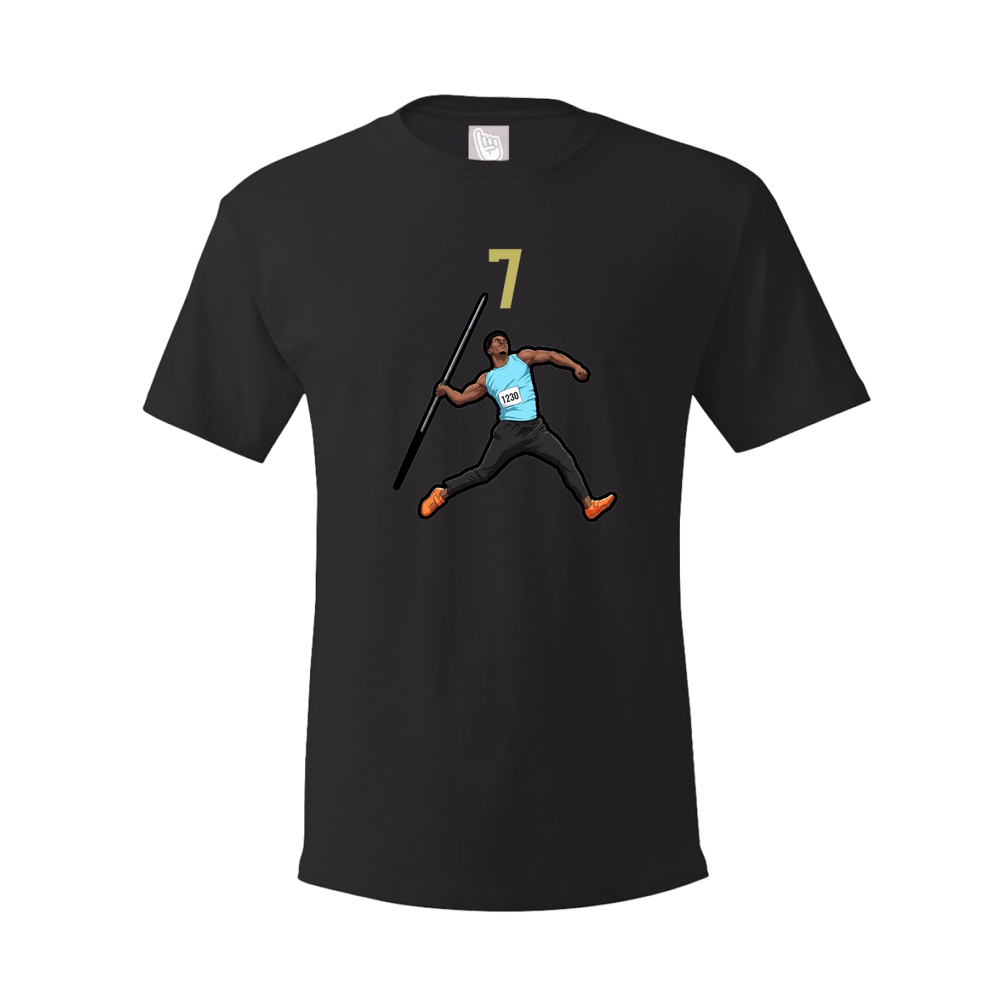 Tee — Number Top in Black