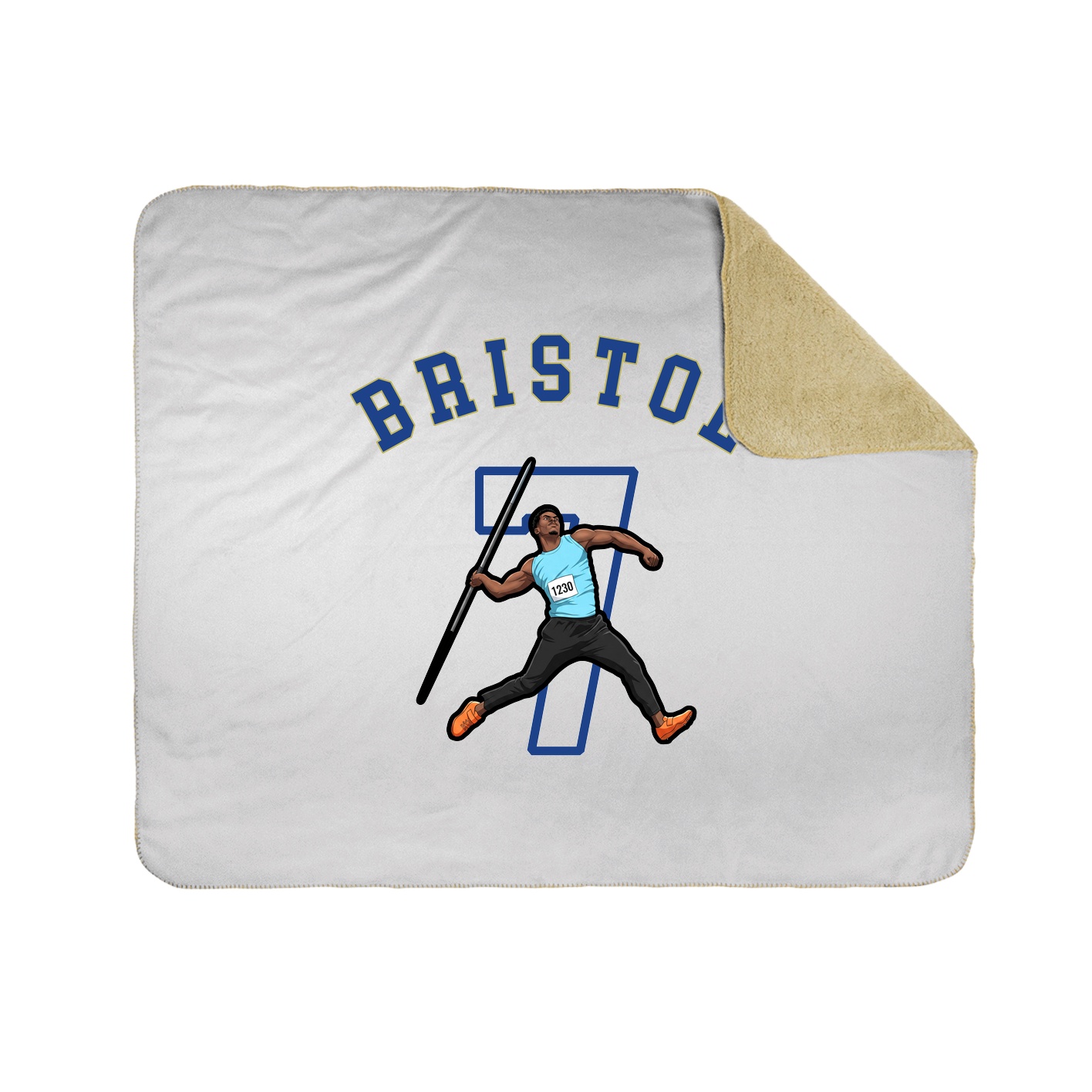 Throw Blanket — Shirsey Arch in White