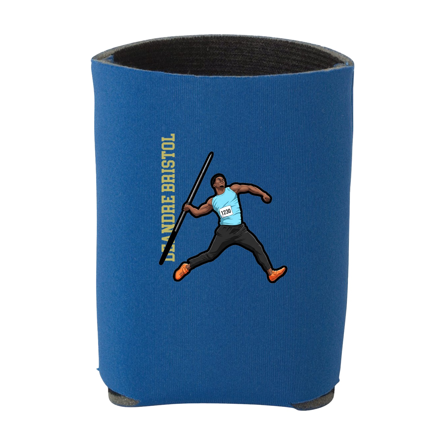 Can Holder — Name Vertical in Royal