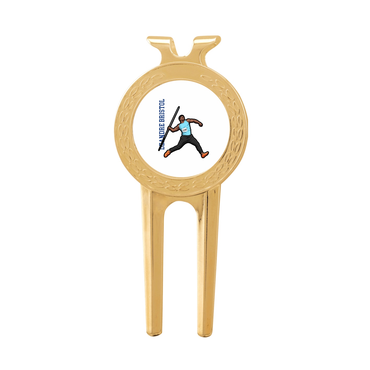 Divot Tool with Ball Marker — Name Vertical in Classic