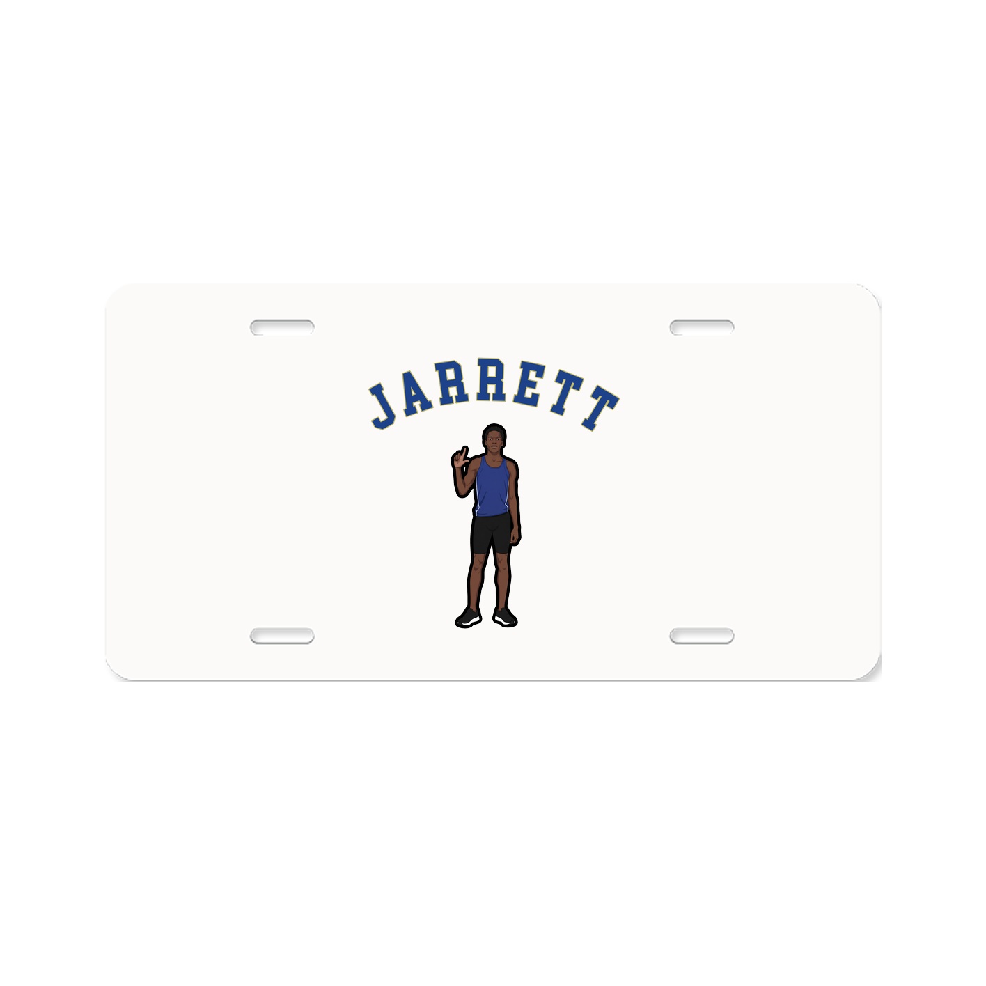 License Plate — Shirsey Arch in Classic