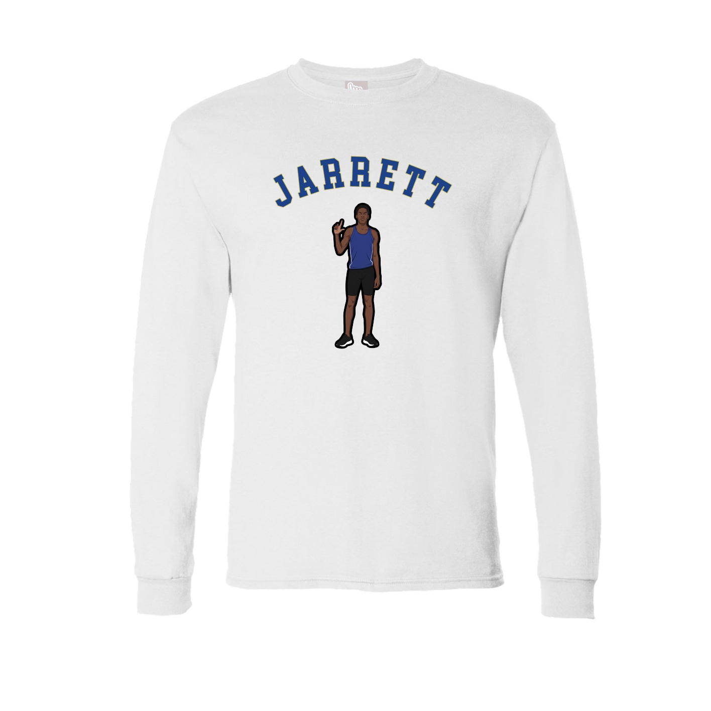 Long Sleeve Tee — Shirsey Arch in White
