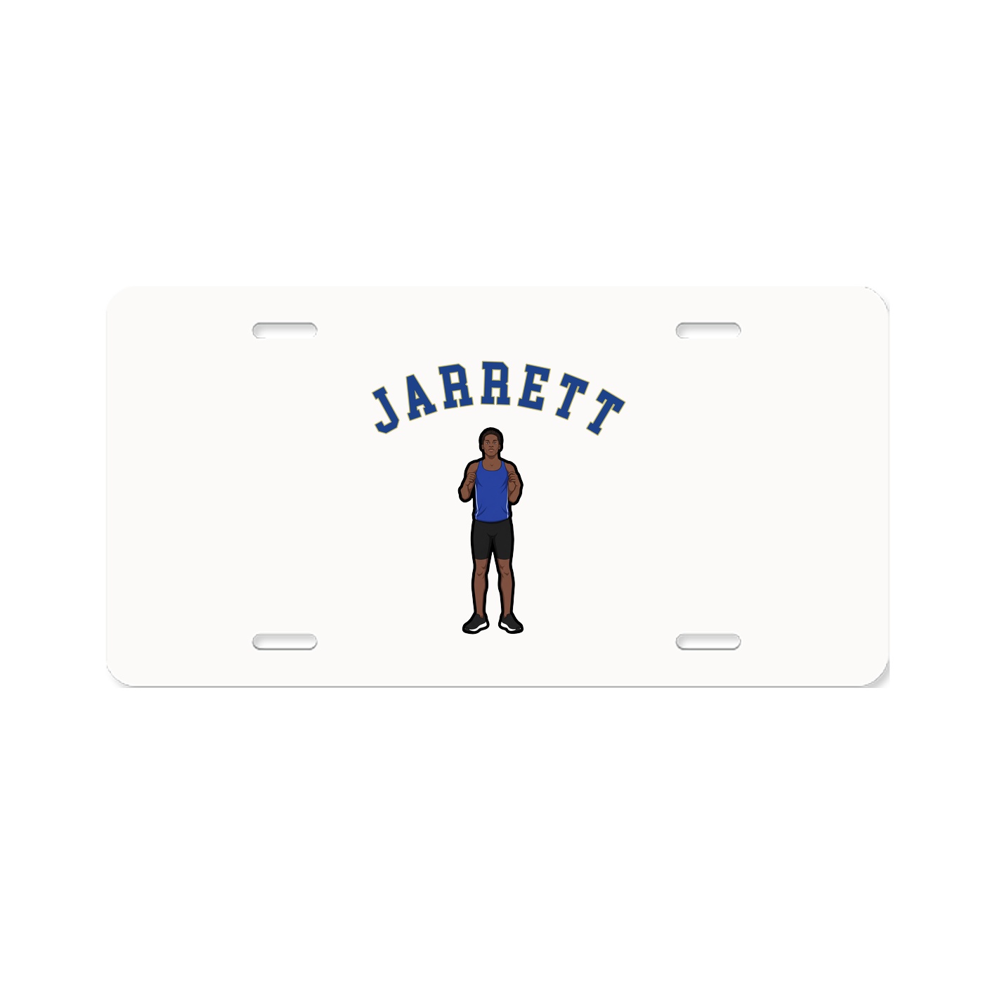 License Plate — Shirsey Arch in Classic
