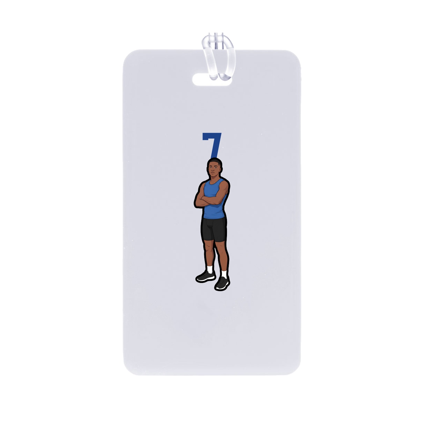 Bag Tag — Number Top in Classic