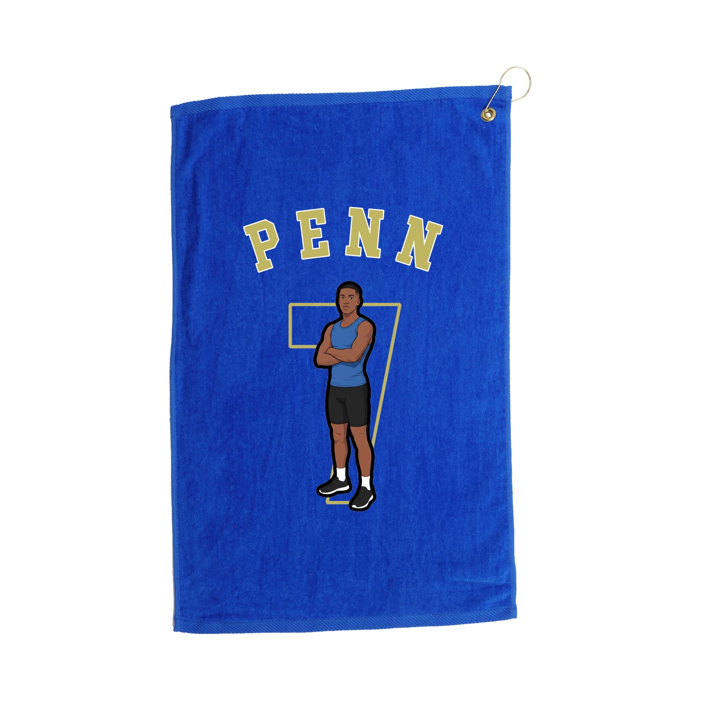 Golf Towel — Shirsey Arch in Royal