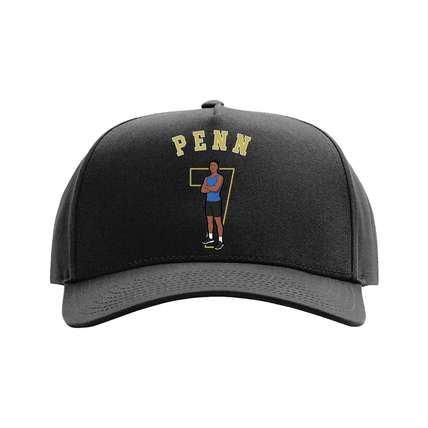 Full Fabric Five-Panel Champ Cap