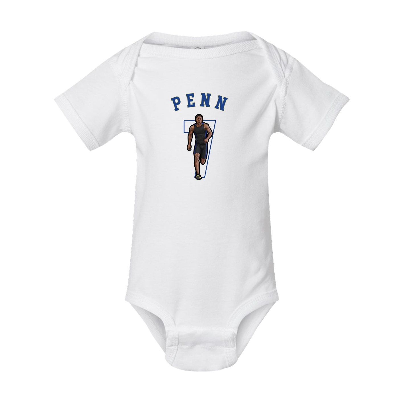 Baby Onesie — Shirsey Arch in White