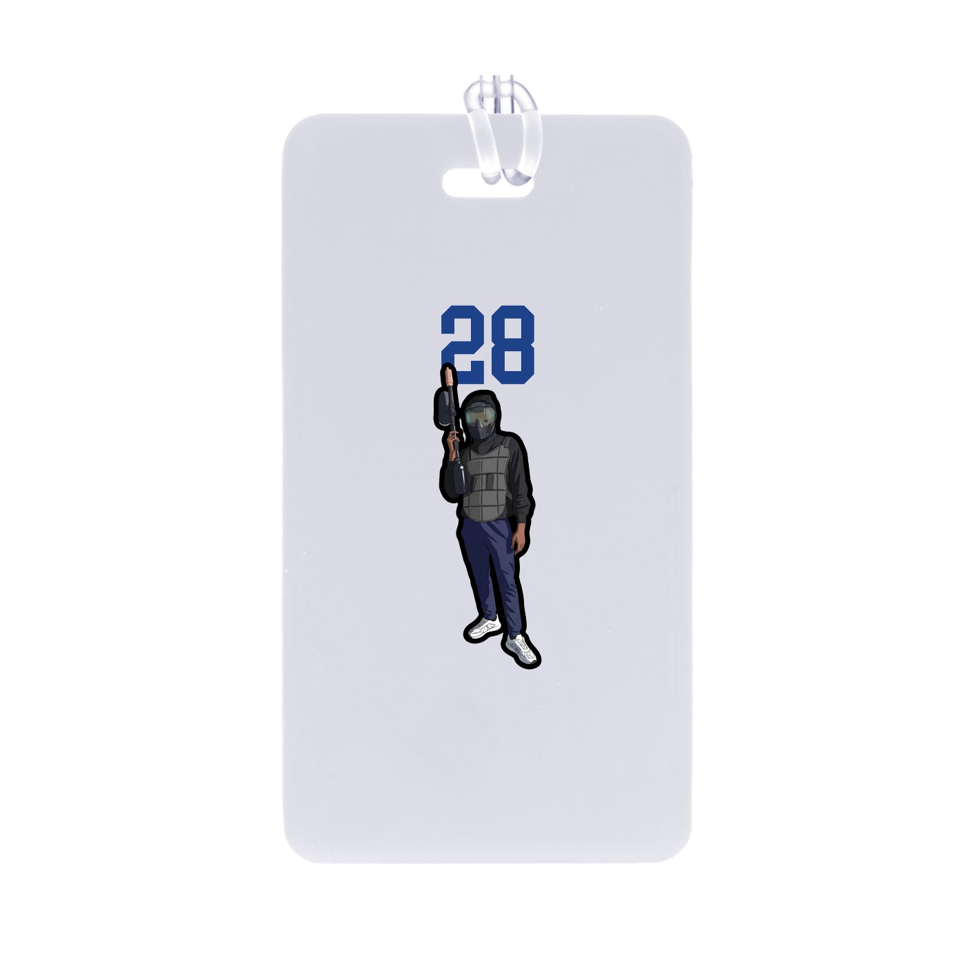 Bag Tag — Number Top in Classic
