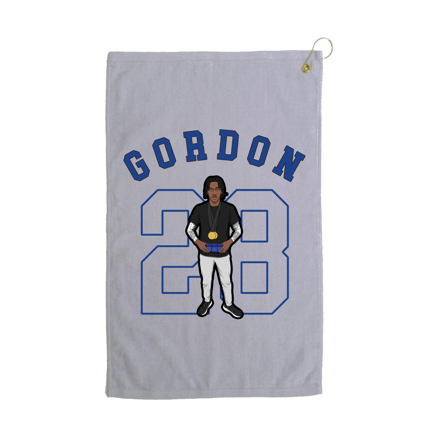 Golf Towel — Shirsey Arch in Grey