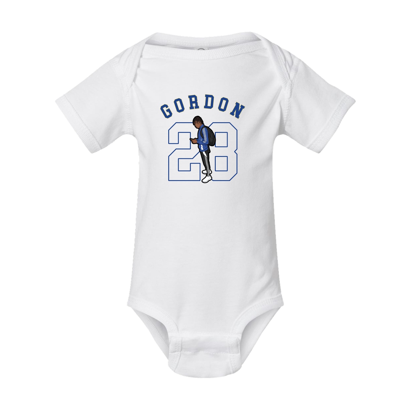 Baby Onesie — Shirsey Arch in White