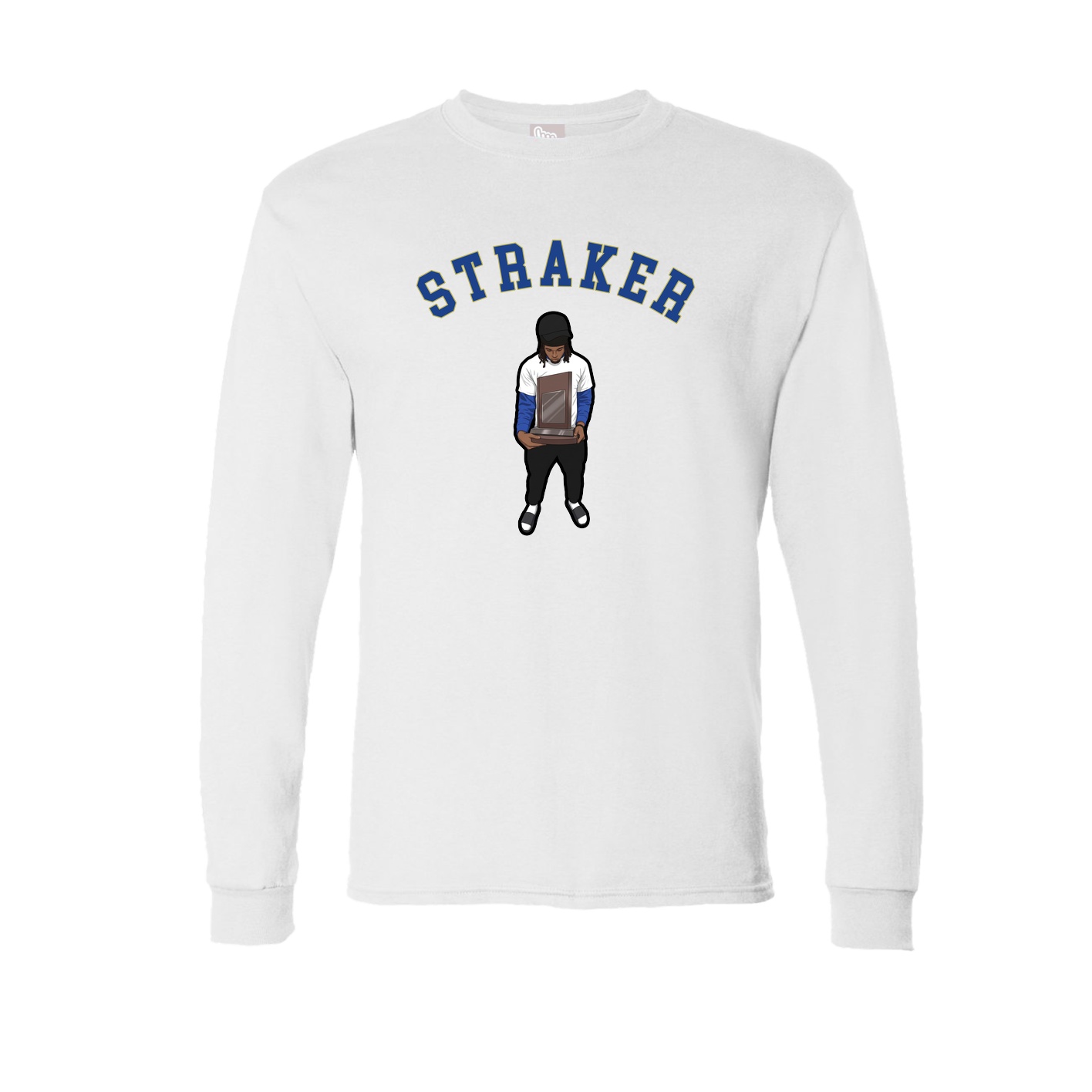 Long Sleeve Tee — Shirsey Arch in White
